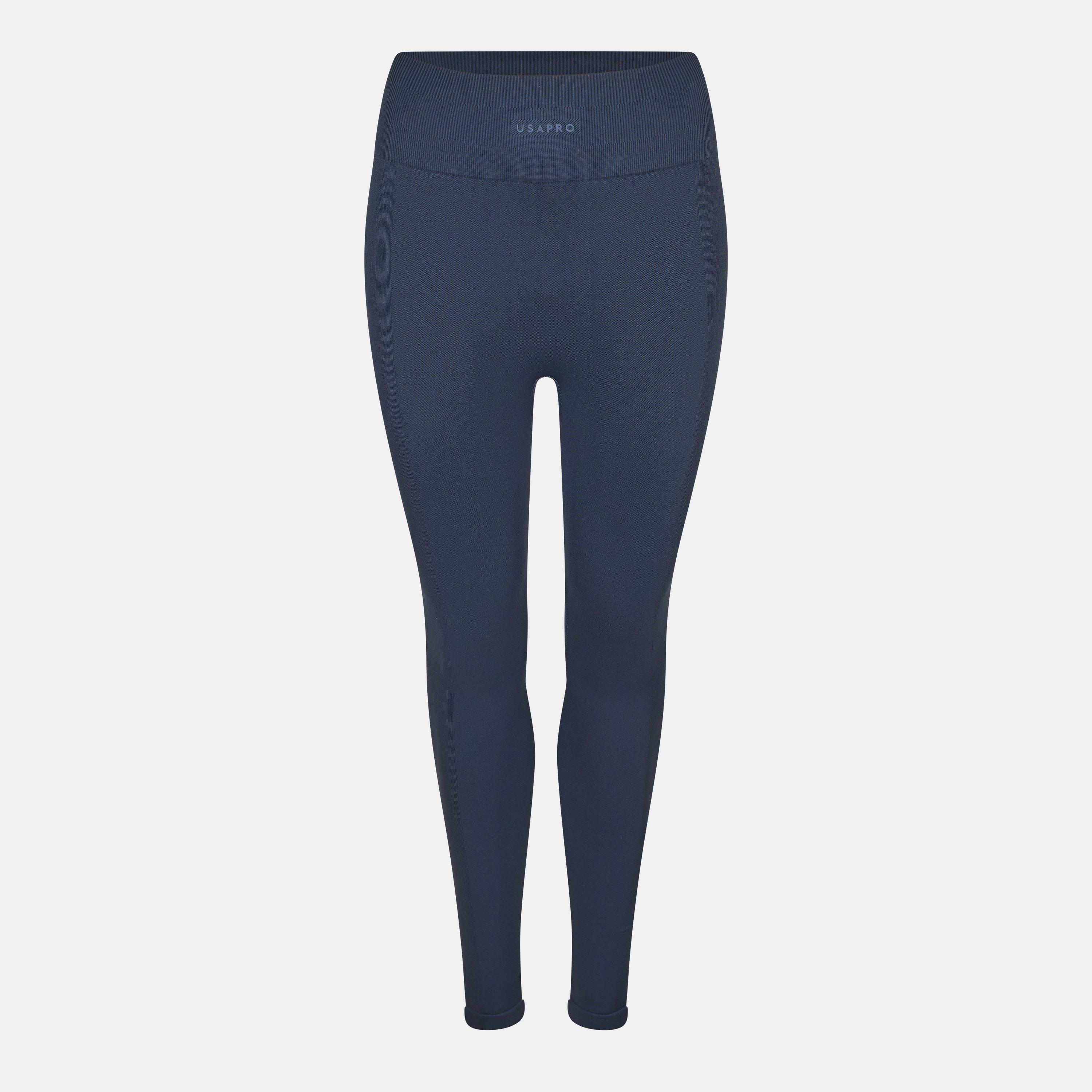 Navy - USA Pro - S/Less Defin Leg Womens - 1