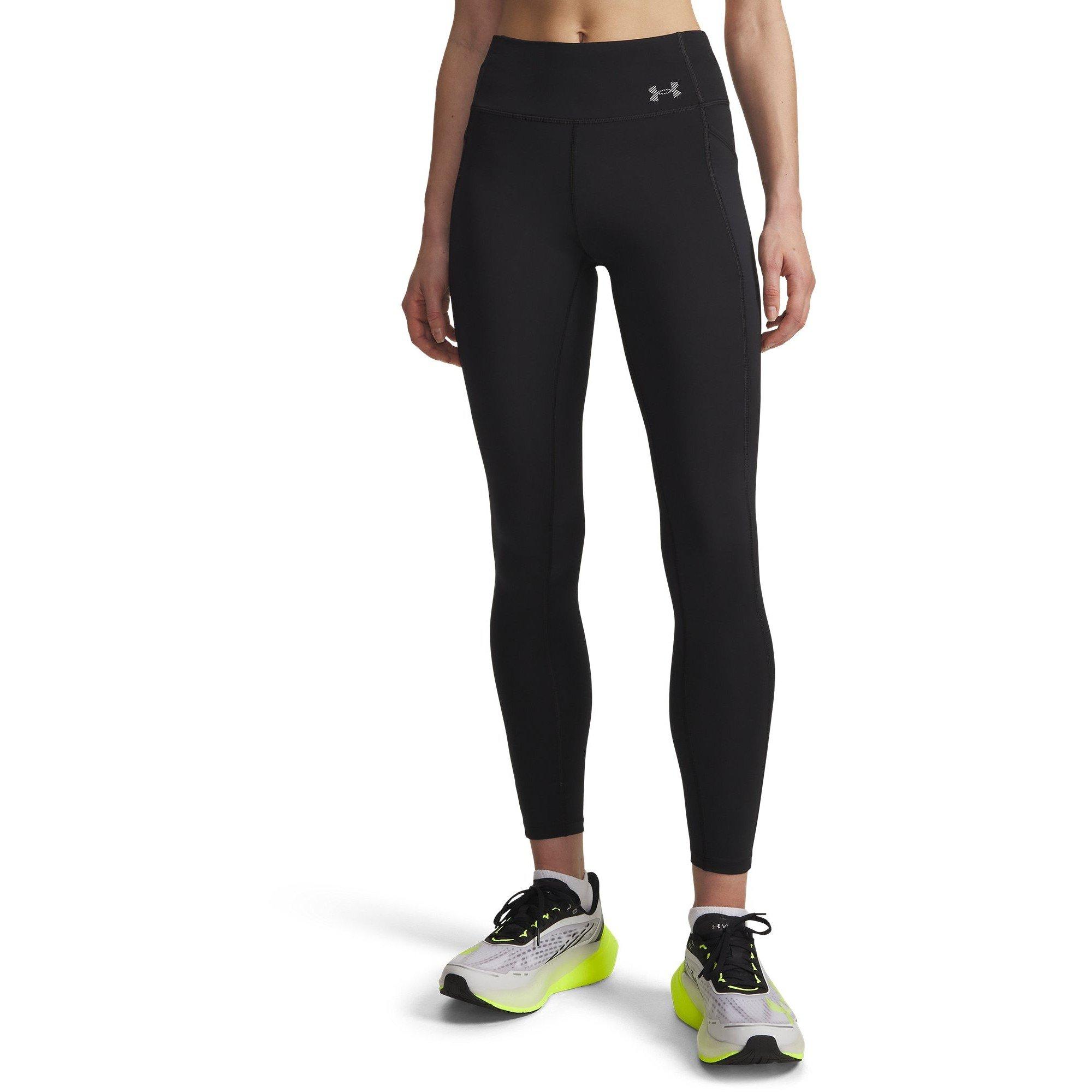 Under Armour Women's Velociti Performance Gym Leggings - Black/Reflectiv - 10 (S)