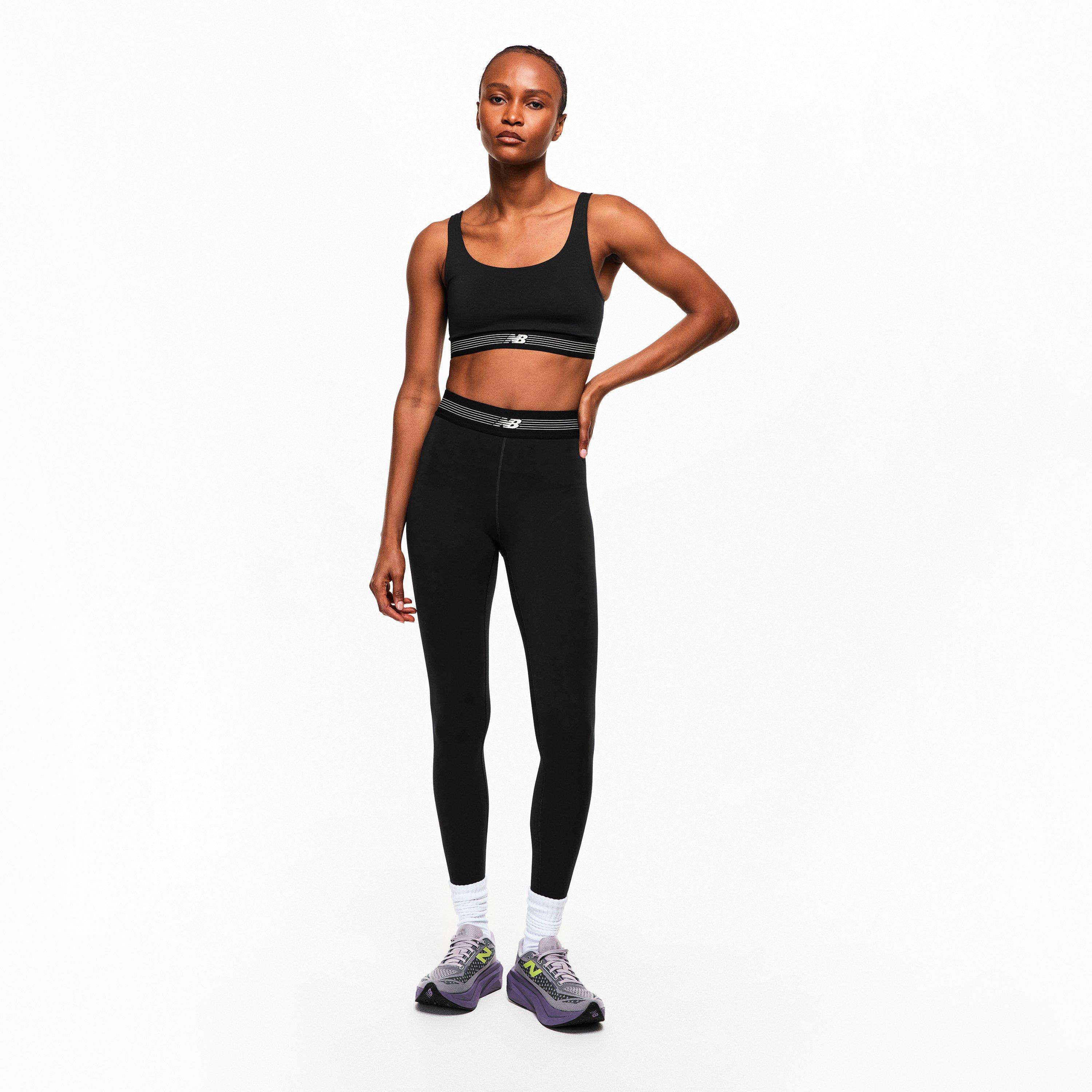 Black - New Balance - Women's NB AC Train Tight Performance Gym Leggings - 6