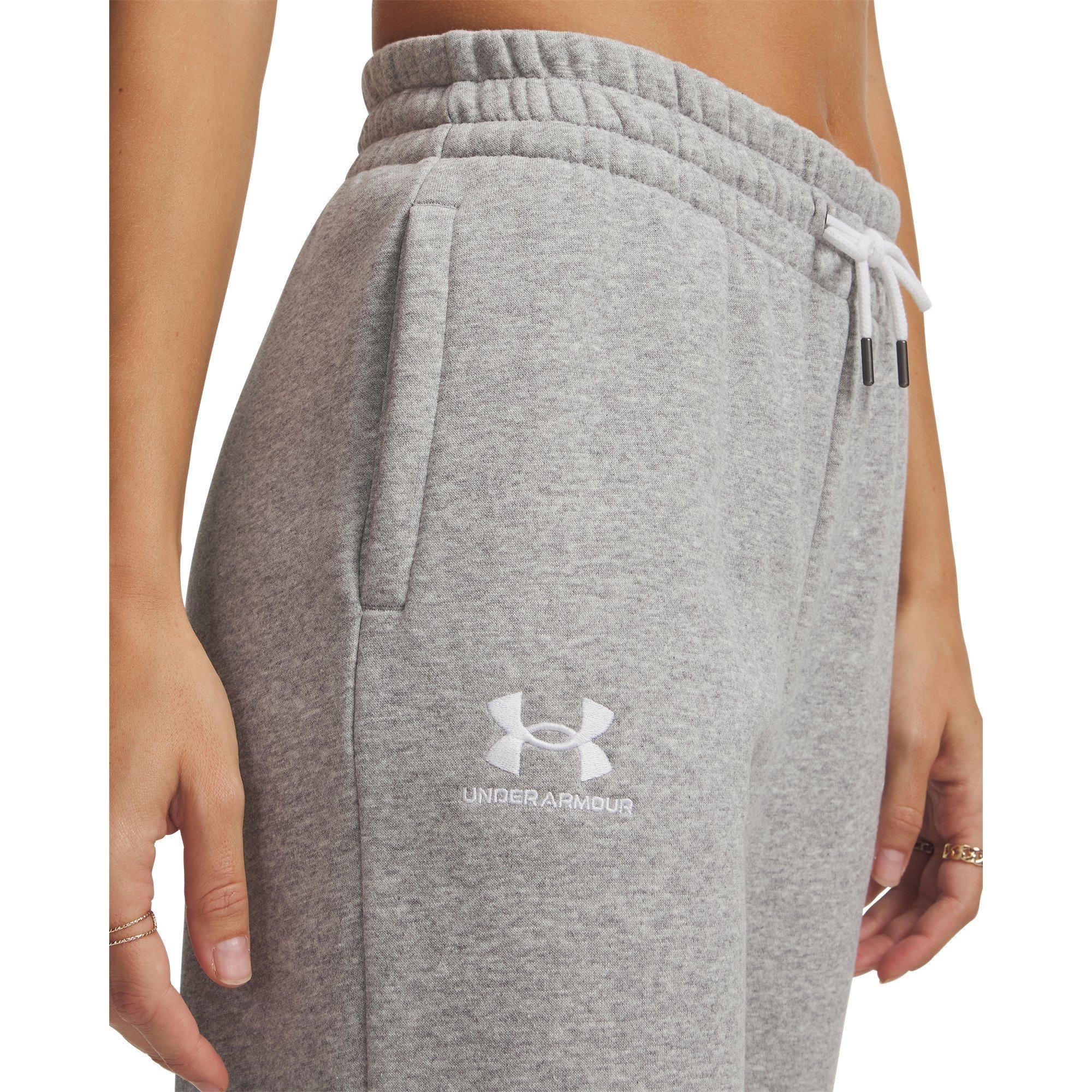 Grå - Under Armour - Icon Fleece Performance Tracksuit Bottom - 5