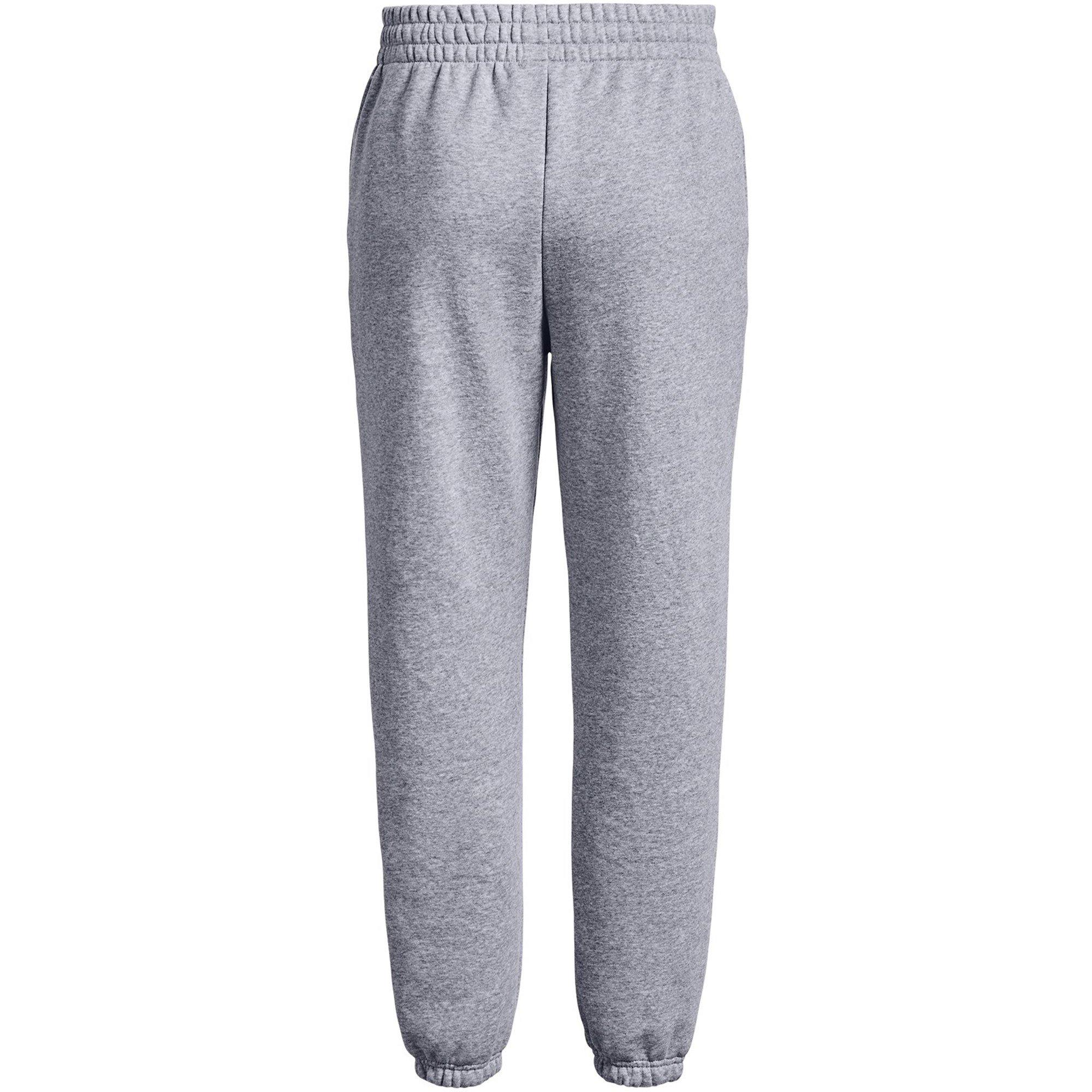 Gray - Under Armour - Women's Icon Fleece Performance Tracksuit Bottom - 2
