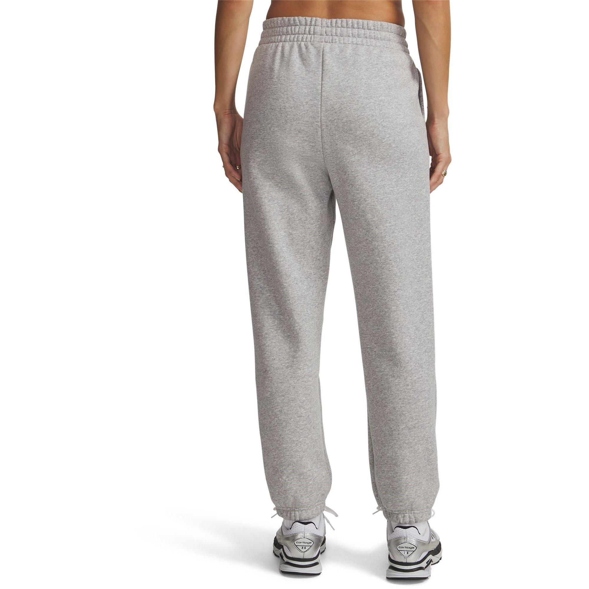 Gray - Under Armour - Women's Icon Fleece Performance Tracksuit Bottom - 4