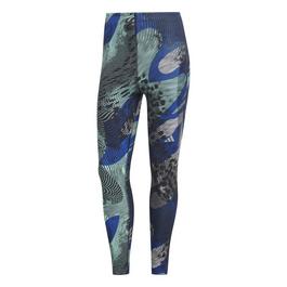 adidas Adizero Allover Print 7 8 Leggings Womens