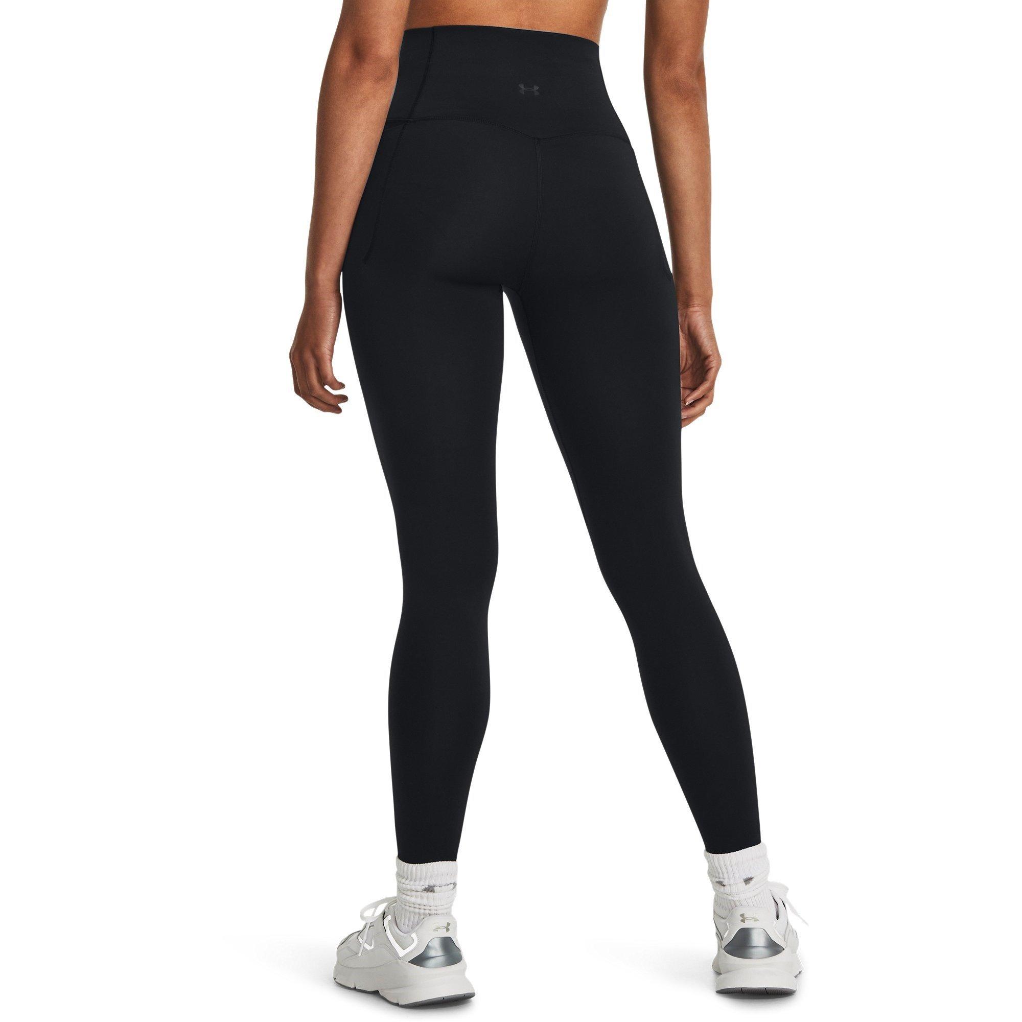 Zwart - Under Armour - Meridian High Rise Gym Legging - 4