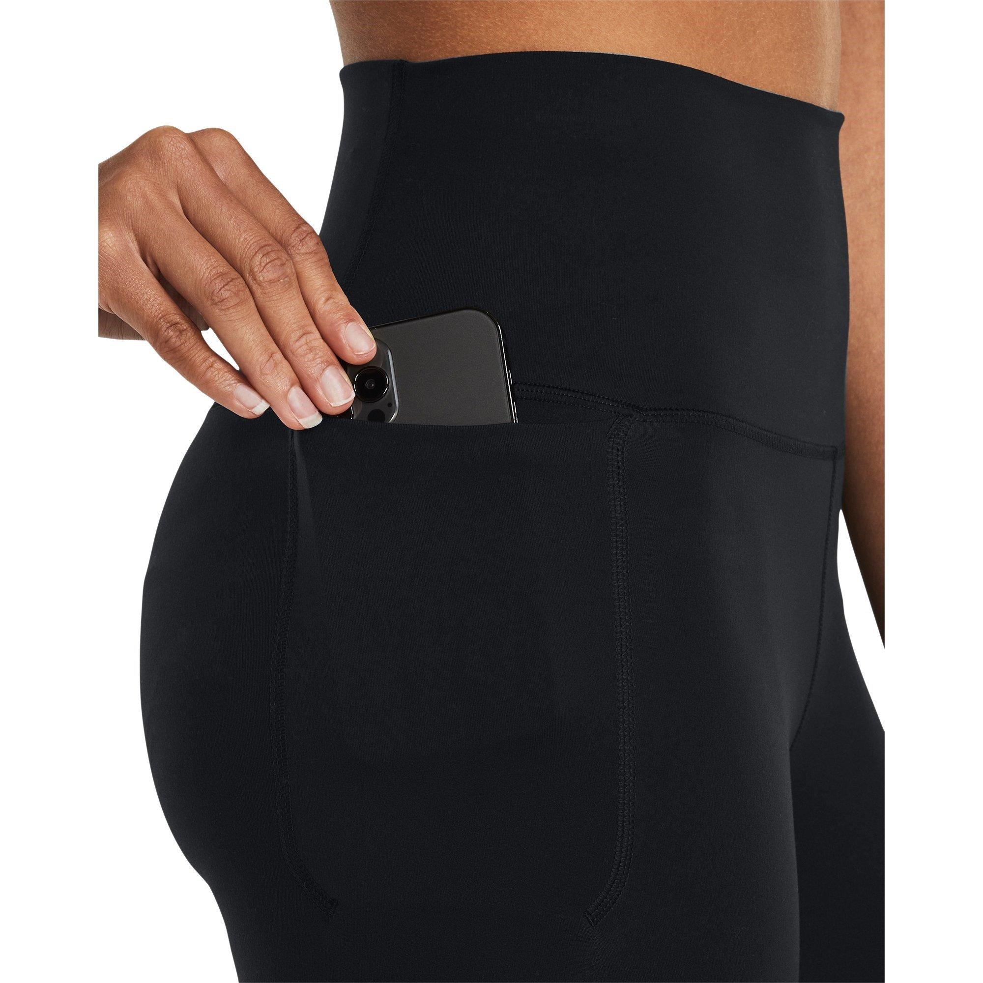 Zwart - Under Armour - Meridian High Rise Gym Legging - 5