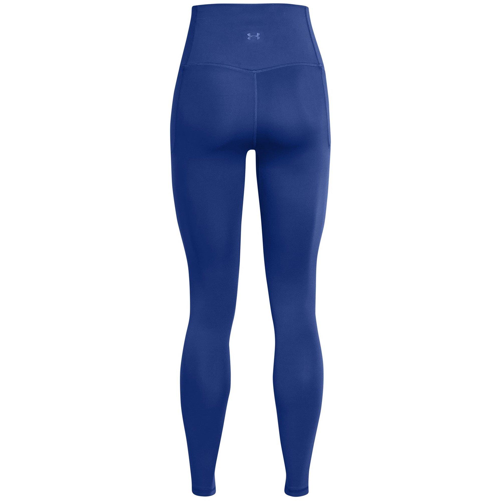 Blue - Under Armour - Women's Meridian High Rise Gym Legging - 2