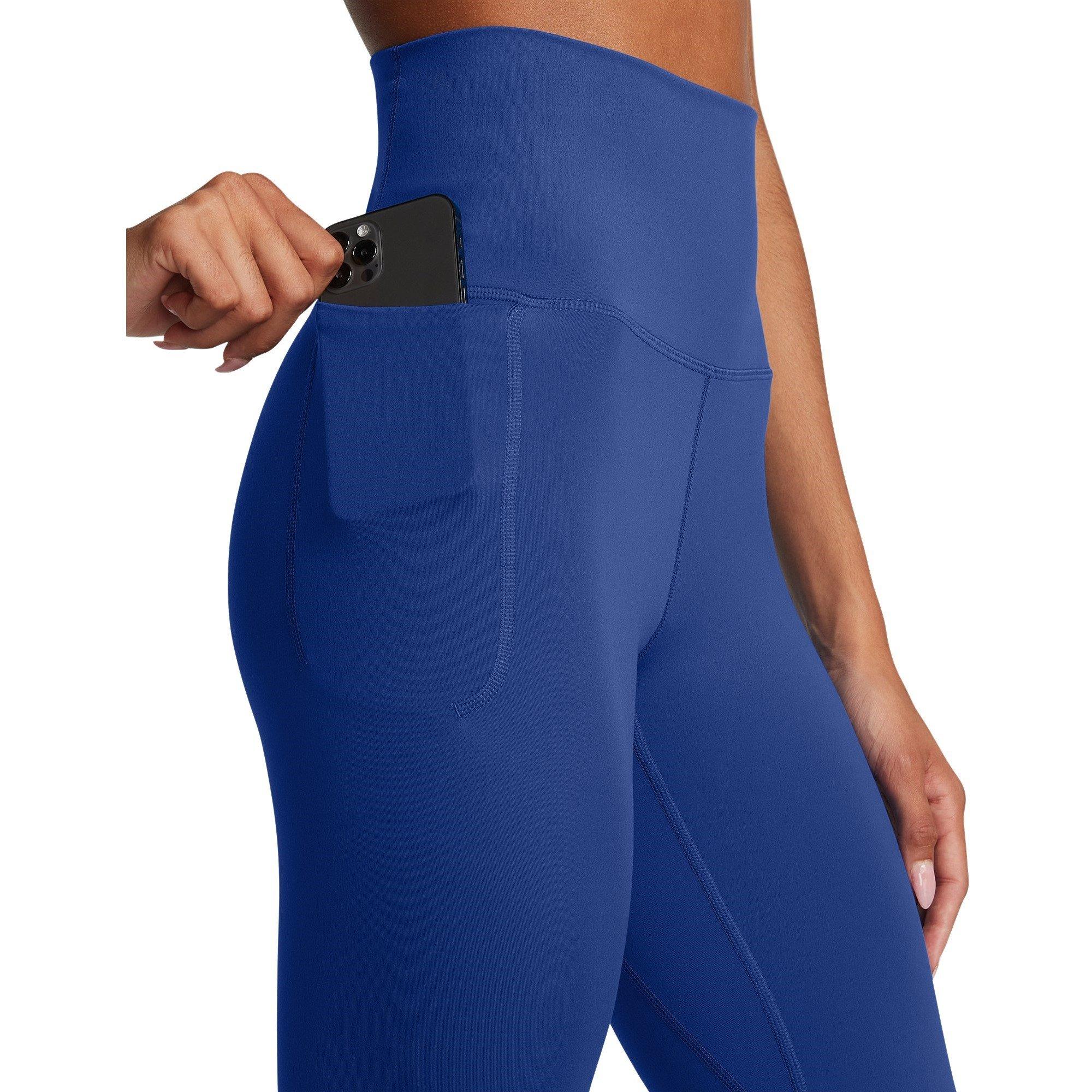 Blue - Under Armour - Women's Meridian High Rise Gym Legging - 5