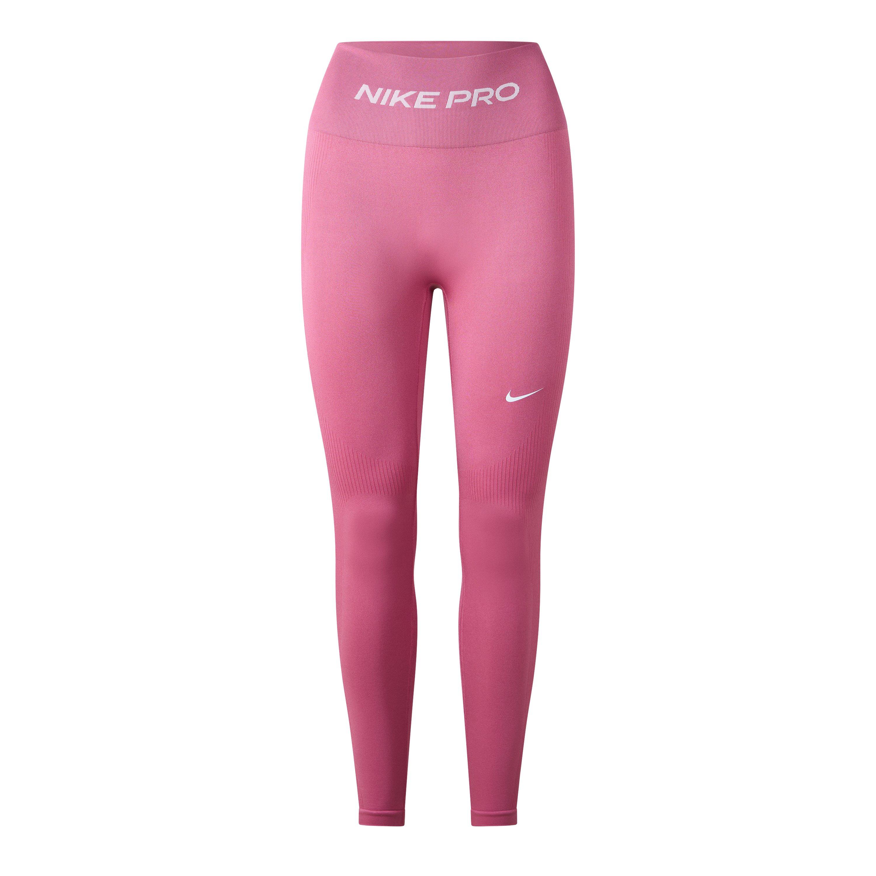 Nike Women's Performance Gym Legging - Peony - 12 (M)