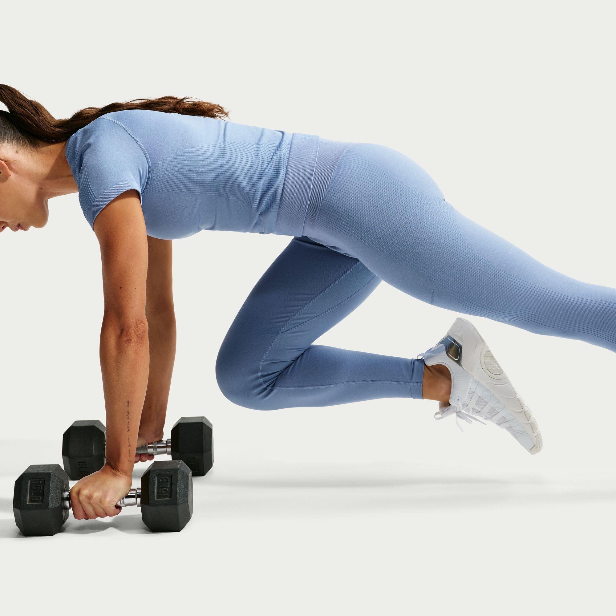 Work Blue - Nike - Women's Performance Gym Legging - 3