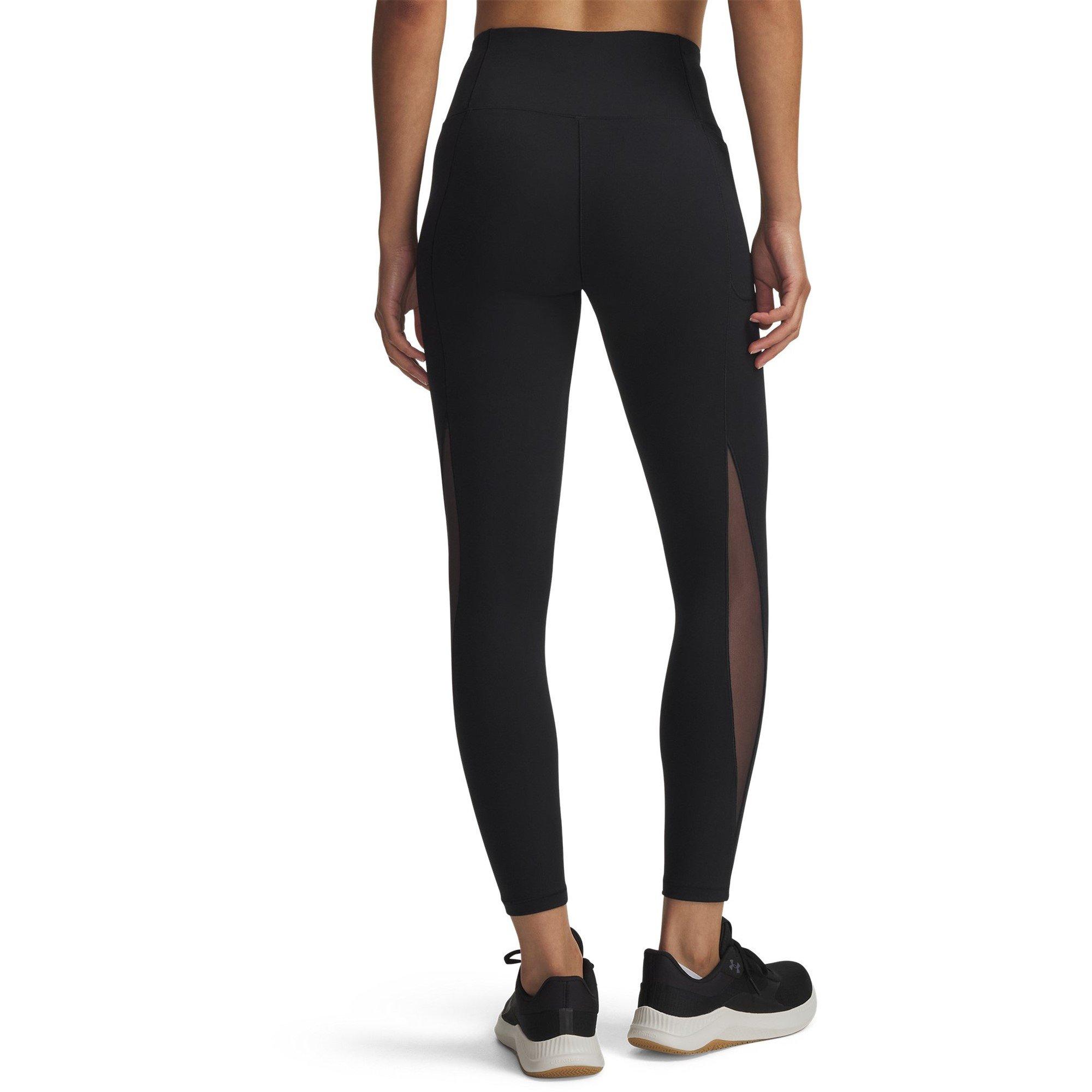 Black - Under Armour - Women's Motion Mesh Performance Gym Leggings - 2