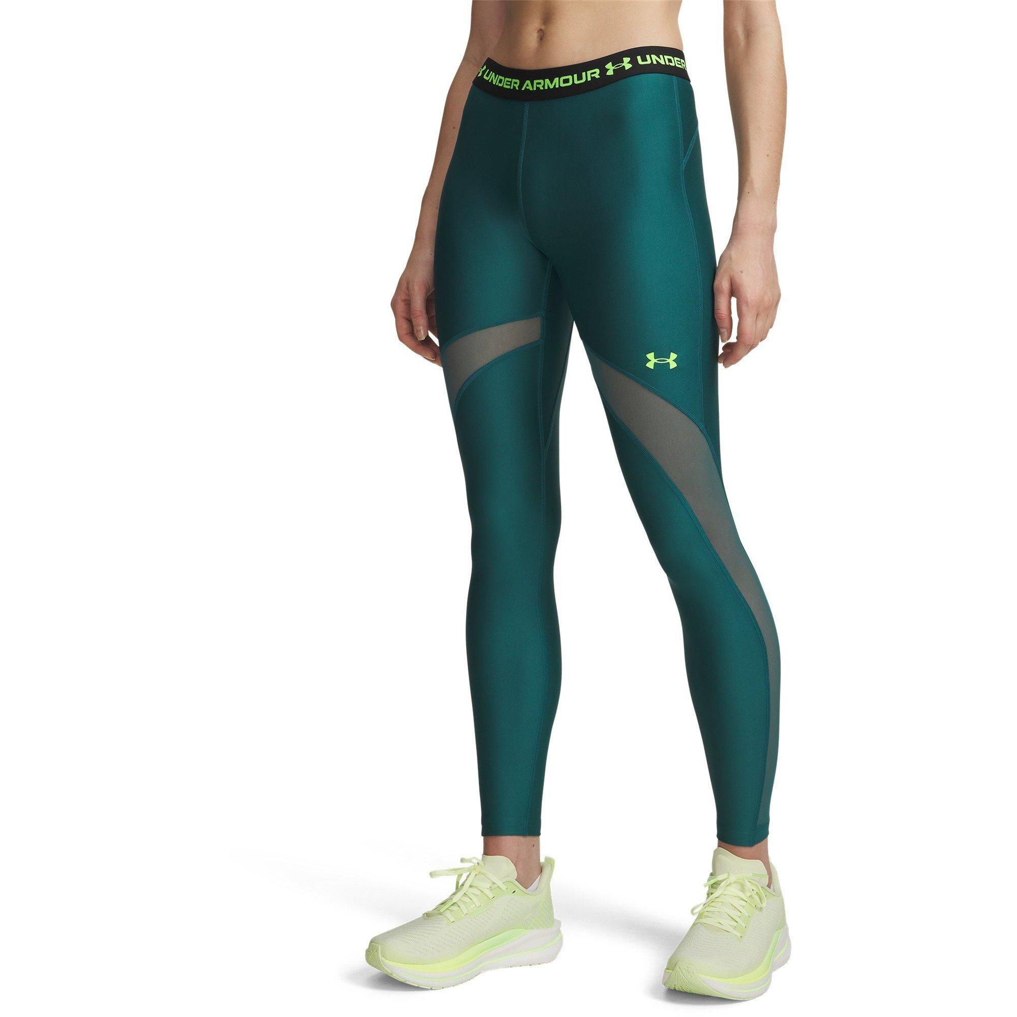 R Green/H Green - Under Armour - UA HG Mesh Tight Ld62 - 1