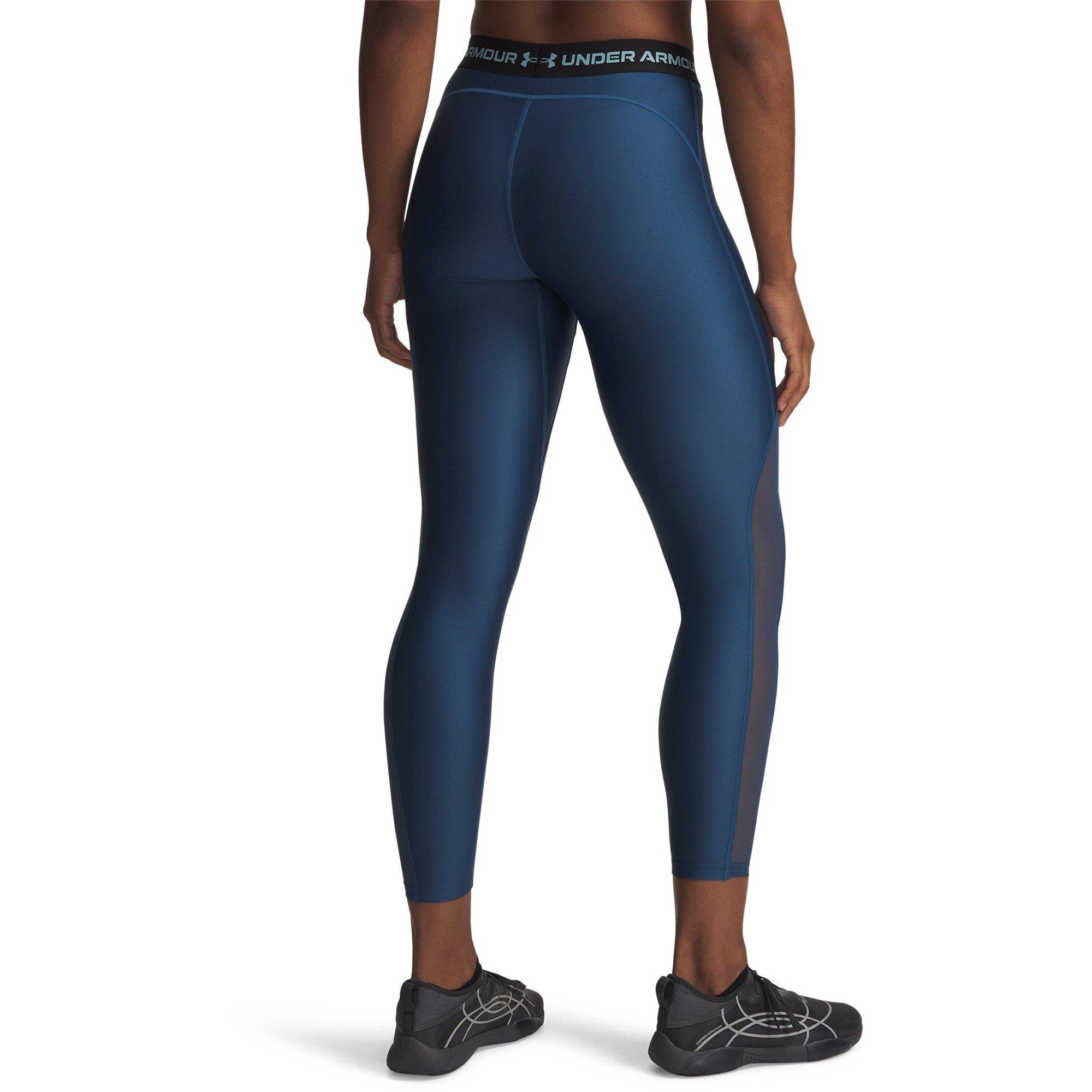 Blauw/Blauwe Haze - Under Armour - Womens HeatGear® Mesh Performance Gym Legging - 2