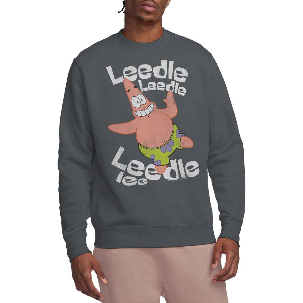 Charcoal - Spongebob - Spongebob Singing Patrick Crew Sweatshirt Charcoa - 1