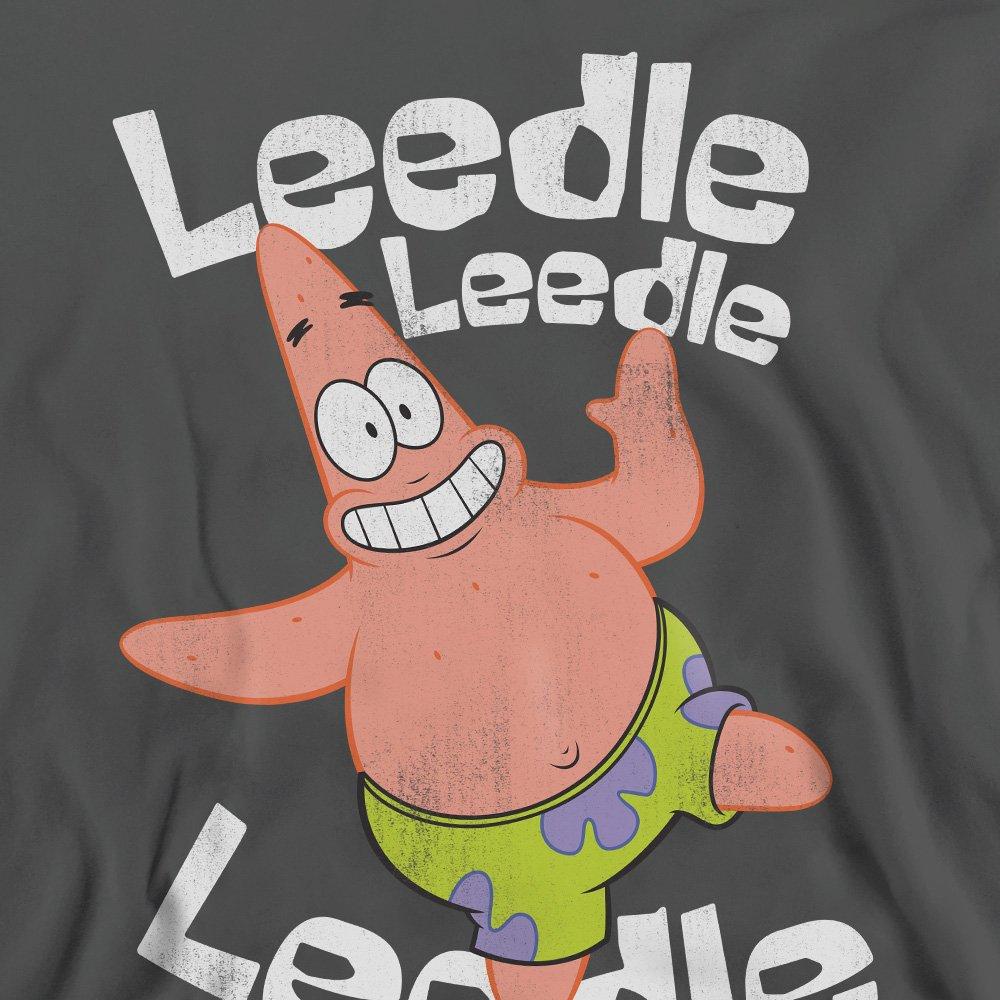 Charcoal - Spongebob - Spongebob Singing Patrick Crew Sweatshirt Charcoa - 2