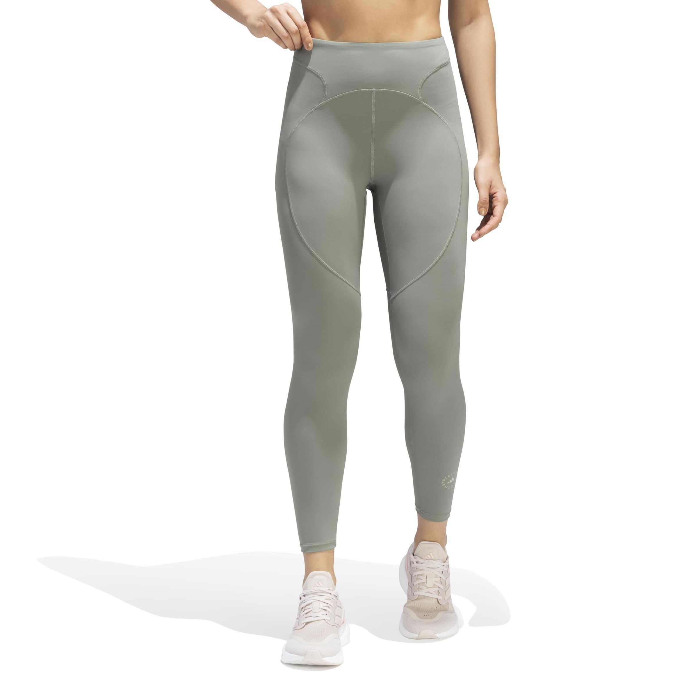Stone Green - adidas by Stella McCartney - Women's Performance Tights - 3