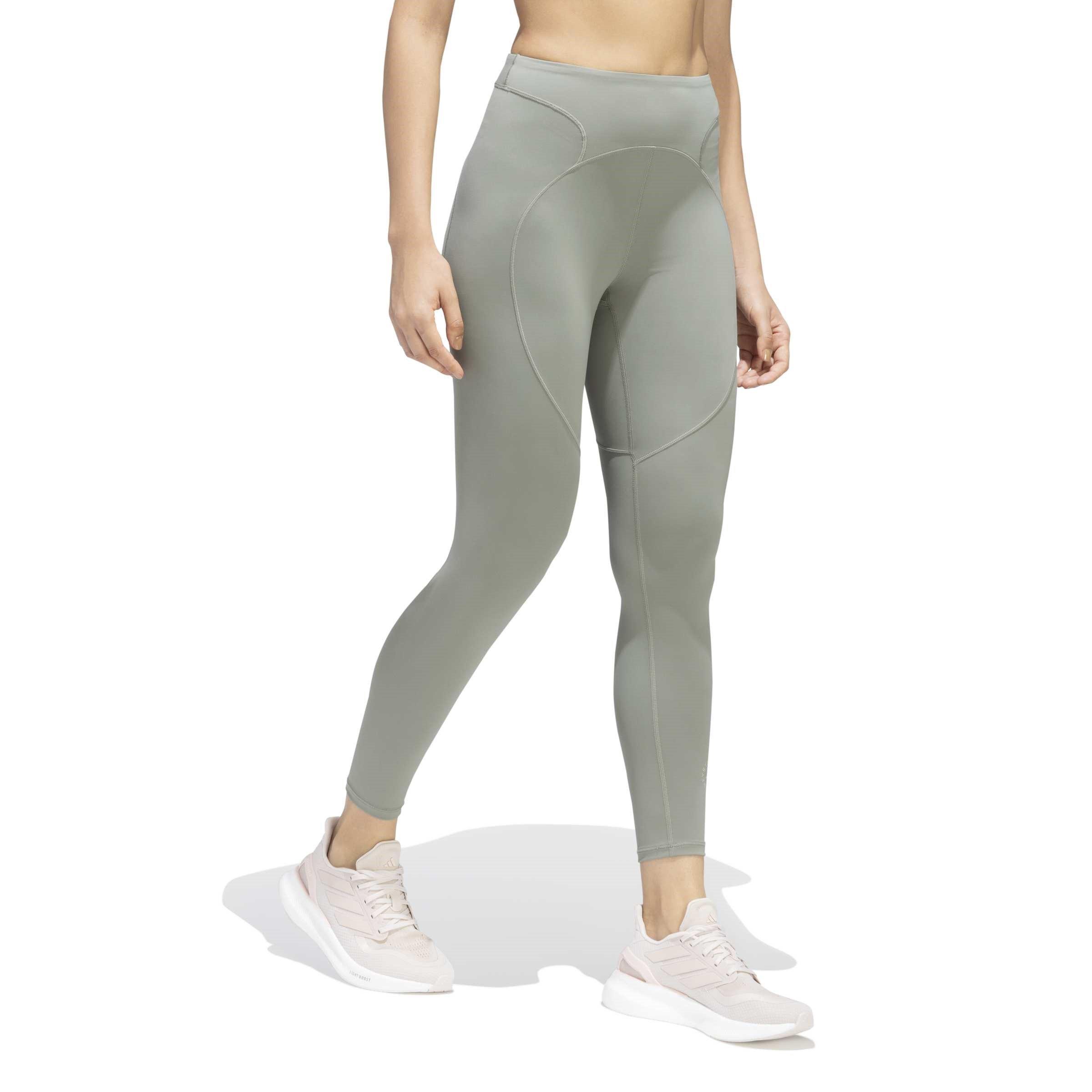 Stone Green - adidas by Stella McCartney - Women's Performance Tights - 5