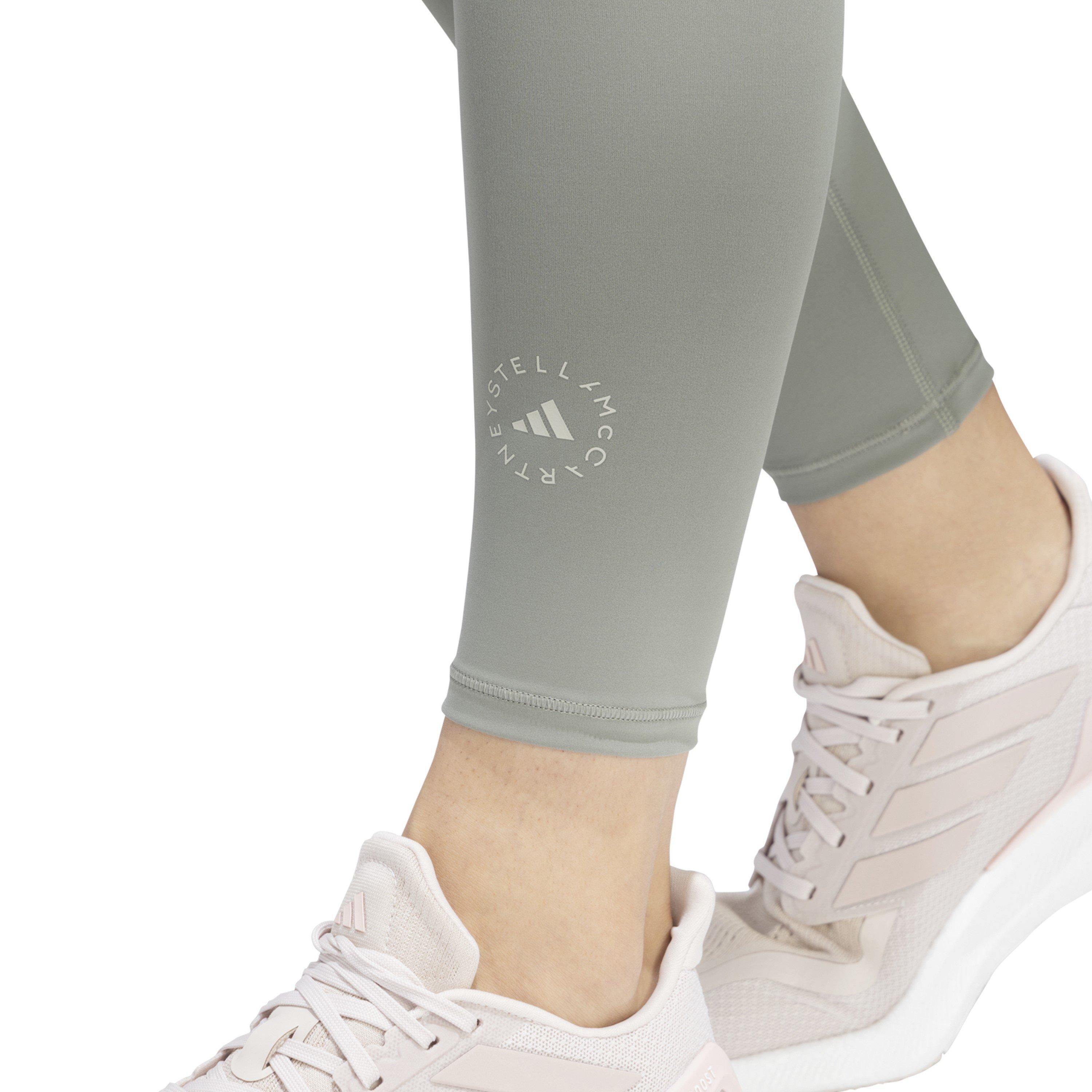 Stone Green - adidas by Stella McCartney - Women's Performance Tights - 8