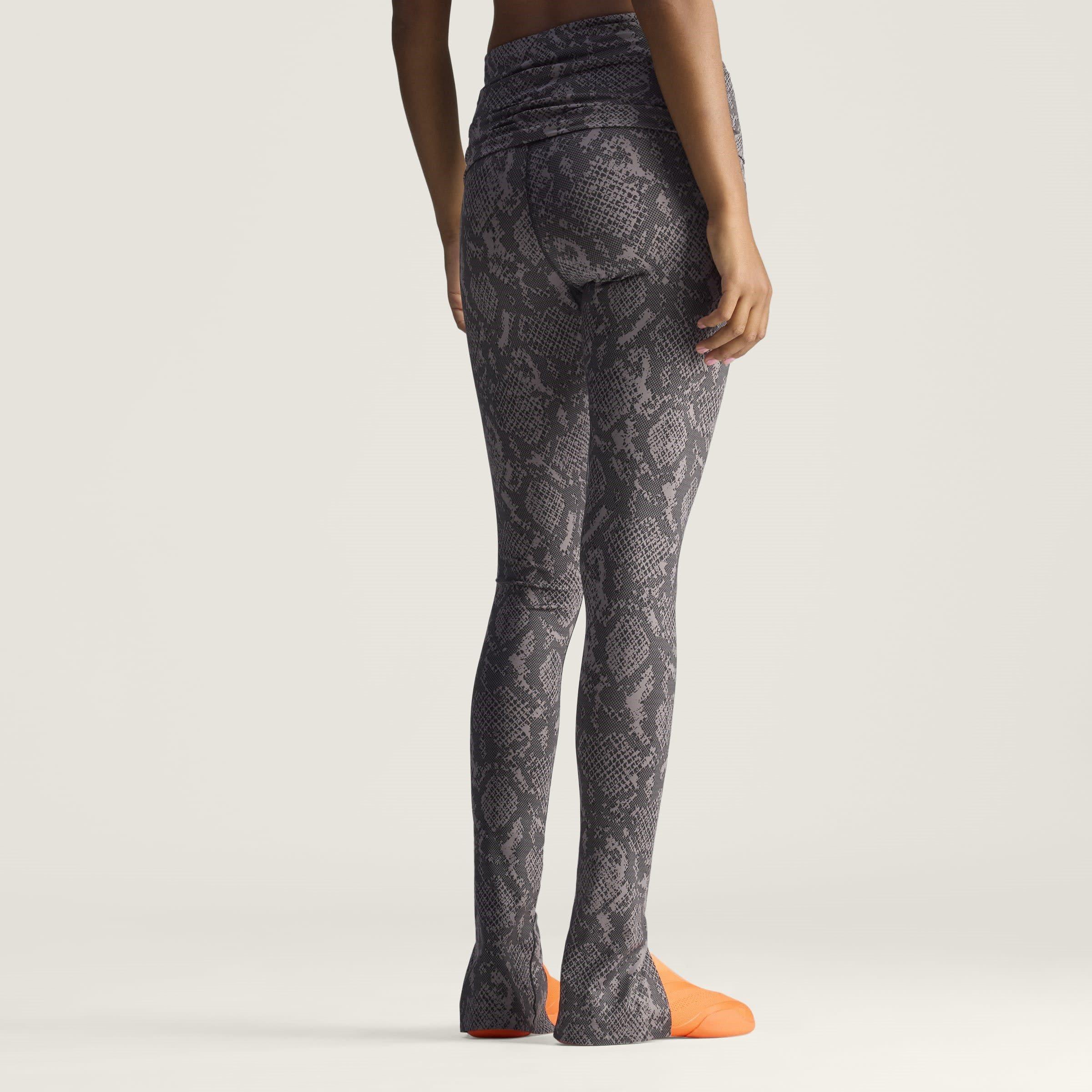 Python Charcoal - adidas by Stella McCartney - Stella Split Legging Ld54 - 4