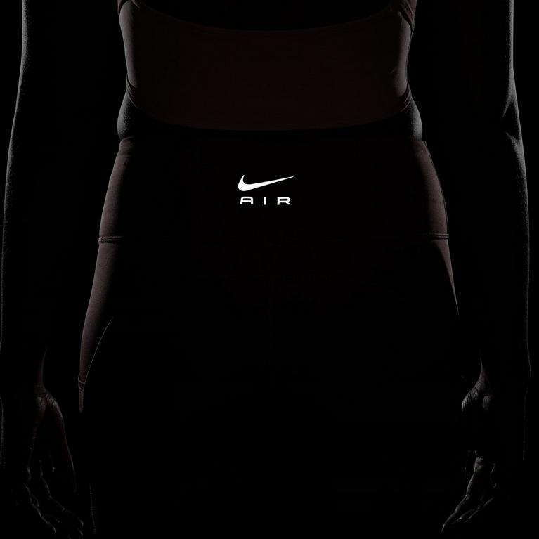 Adobe/Coral - Nike - velvet-effect dot-pattern dress - 9