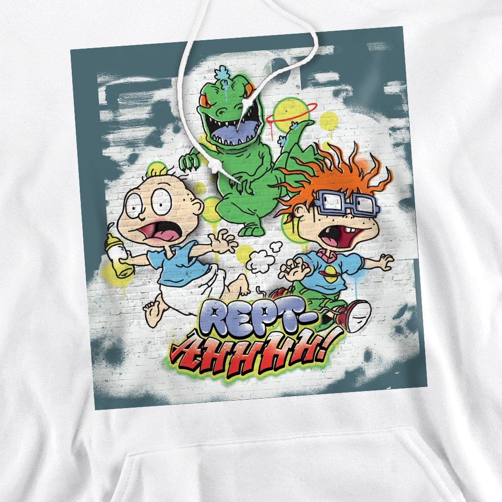 White - Nickelodeon - Rugrats Tommy And Chucky Rept-Ahhhhh! Hoddie Whit - 2