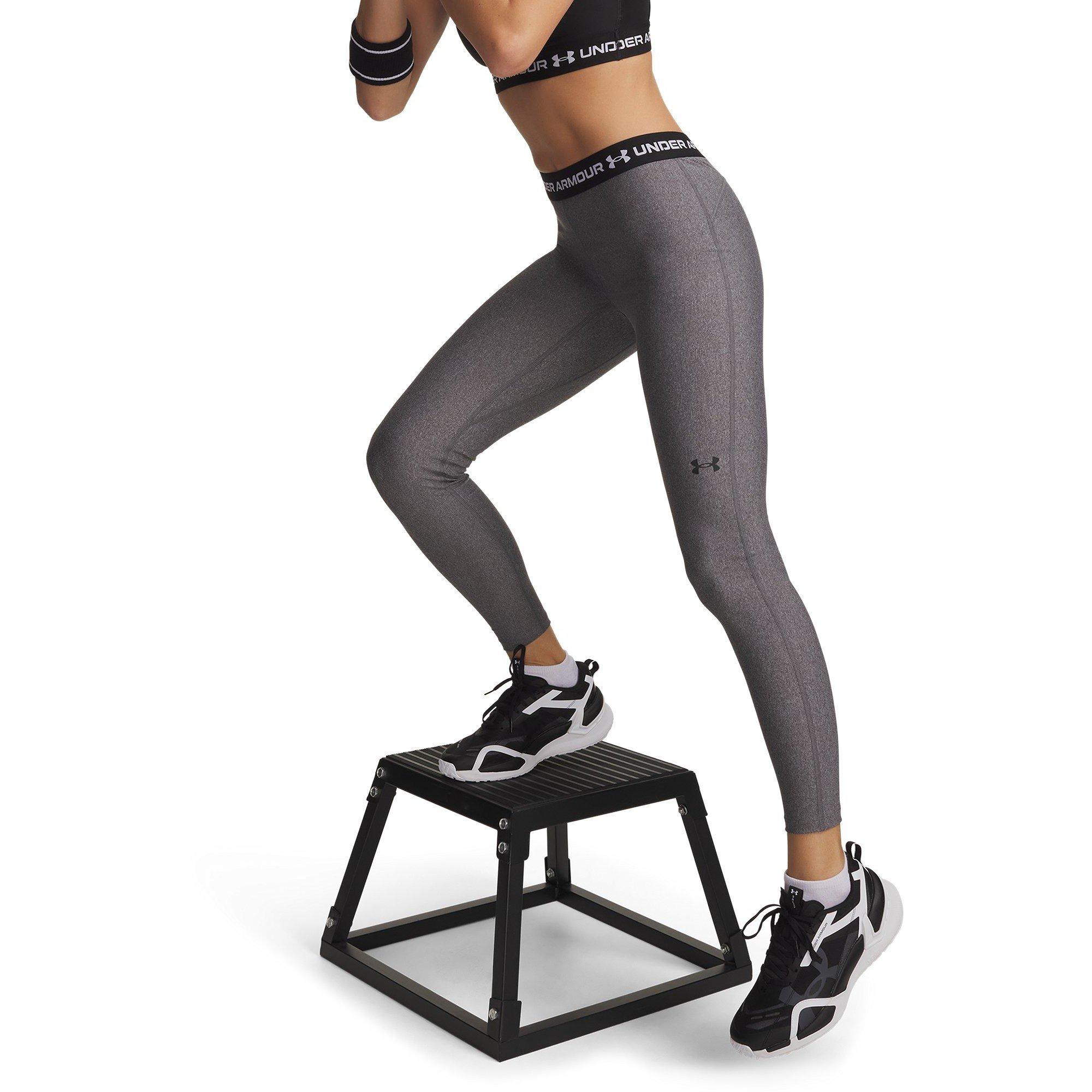 Under Armour Women's Heatgear® Performance Gym Legging - Charcoal/Black - 16 (XL)