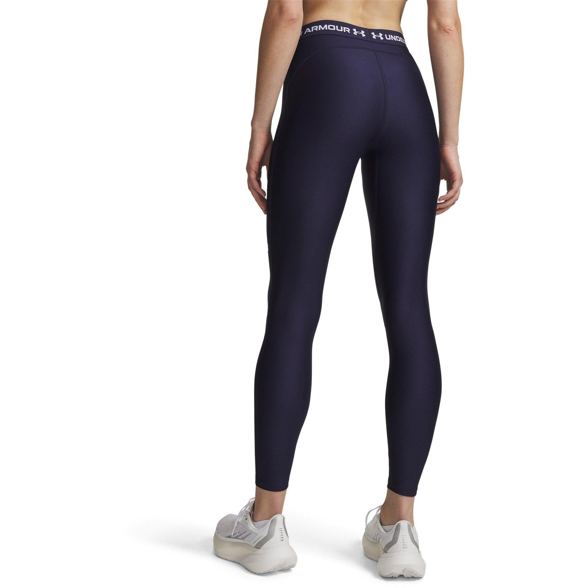 Middenblauw/Wit - Under Armour - Womens HeatGear® Performance Gym Legging - 2