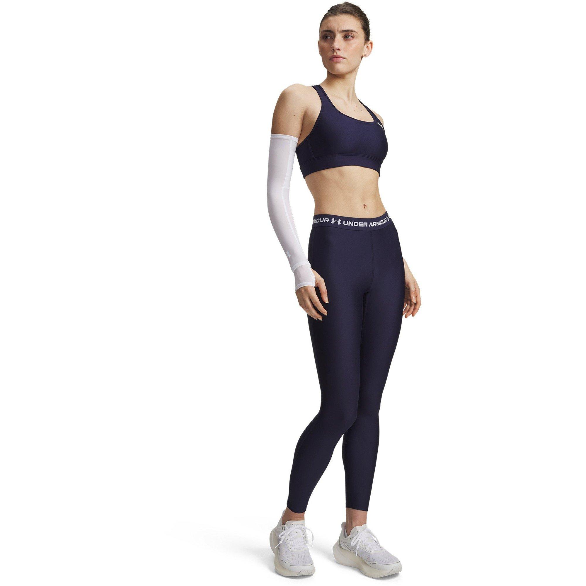 Middenblauw/Wit - Under Armour - Womens HeatGear® Performance Gym Legging - 3