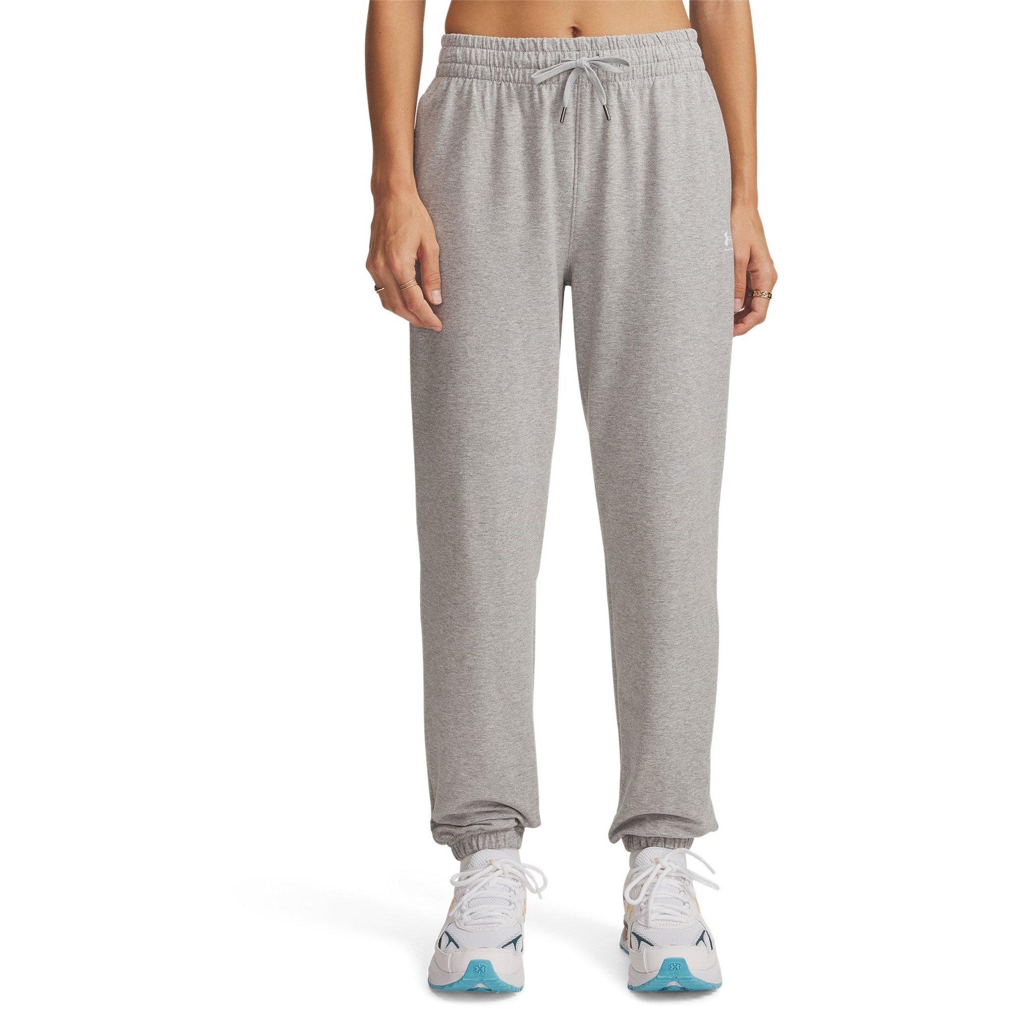 Under Armour Women's Sport Terry Performance Tracksuit Bottom - Mod Gray/White - 8 (XS)