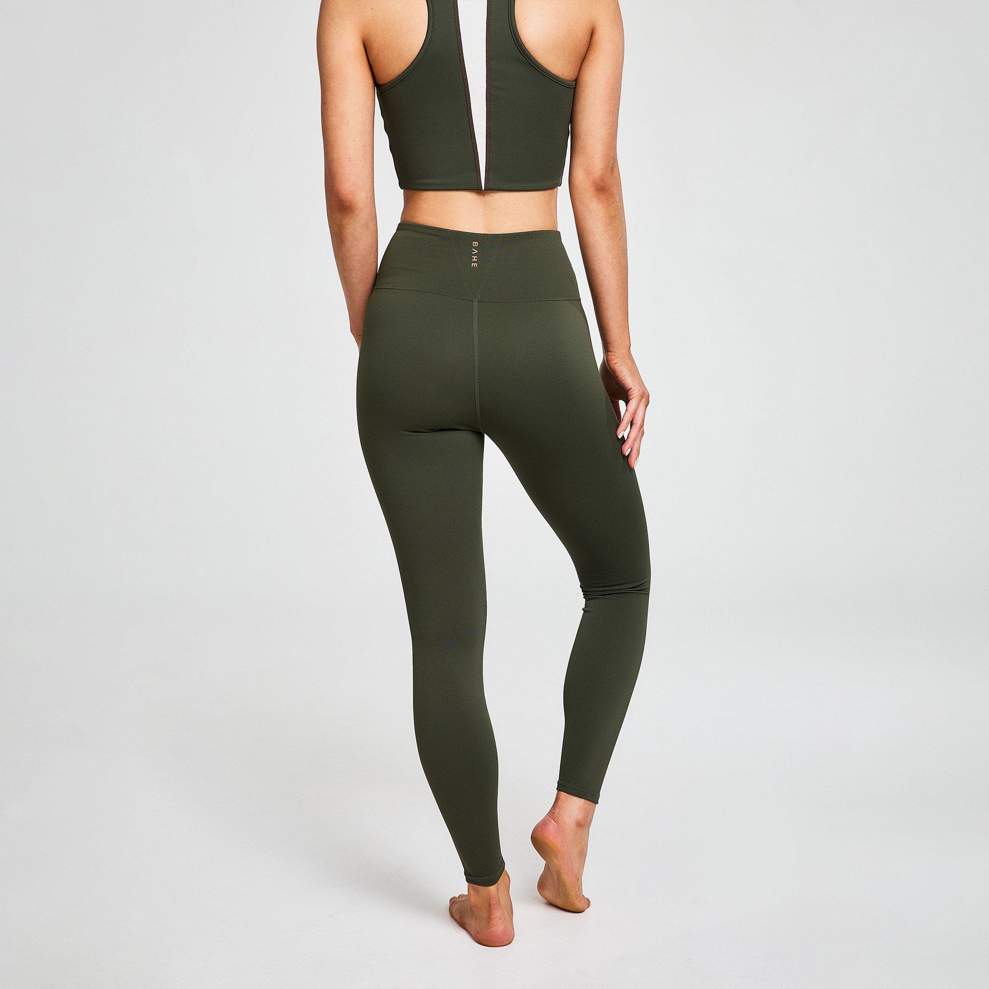 KHAKI - Bahe - Dinamica High-Rise 7/8 Legging - 2