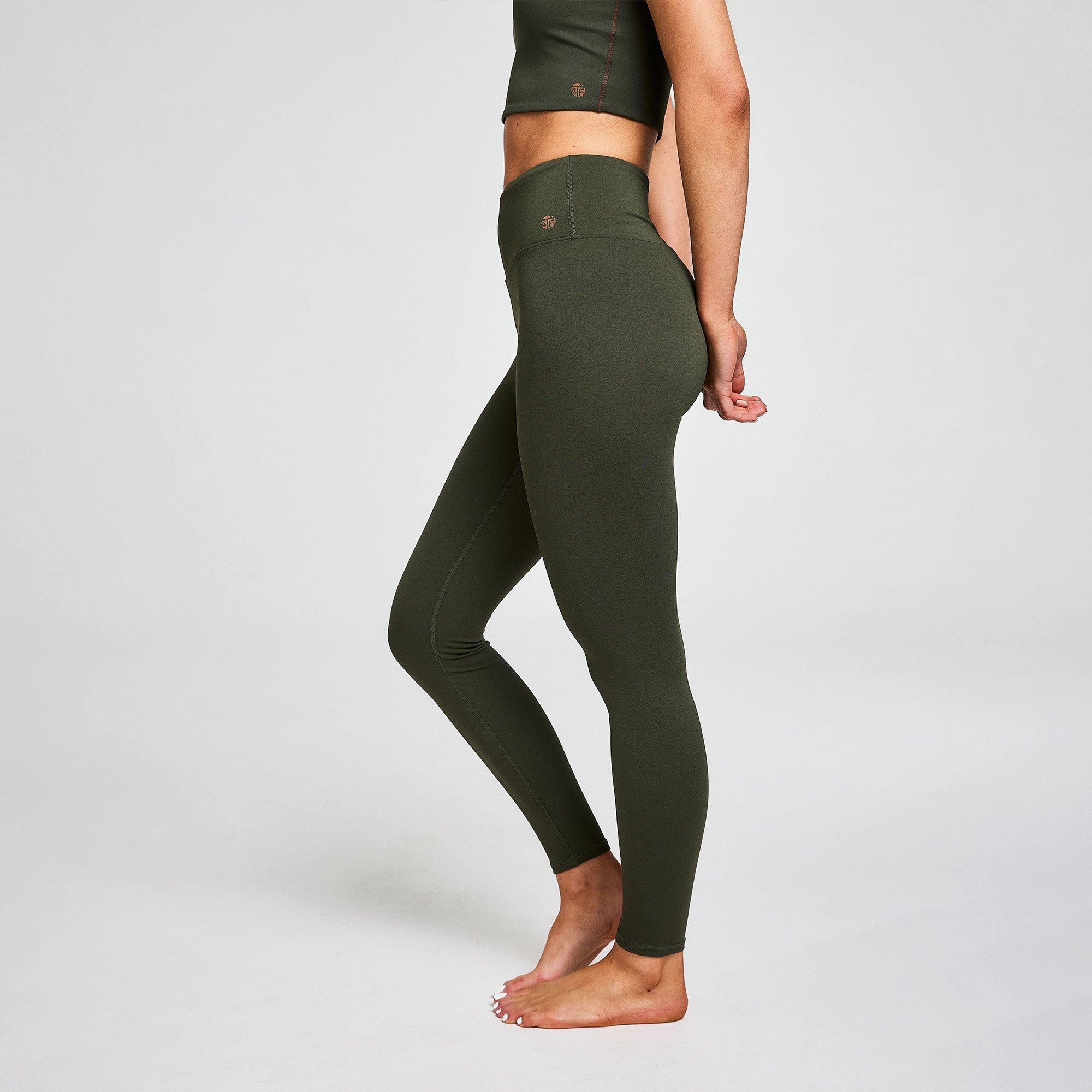 KHAKI - Bahe - Dinamica High-Rise 7/8 Legging - 4