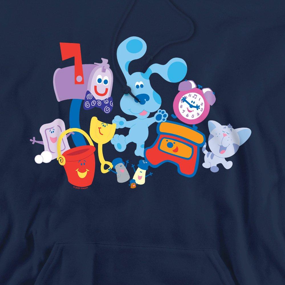 Navy - Nickelodeon - Blues Clues (Classic) Friend Party Unisex Hoodie - 2