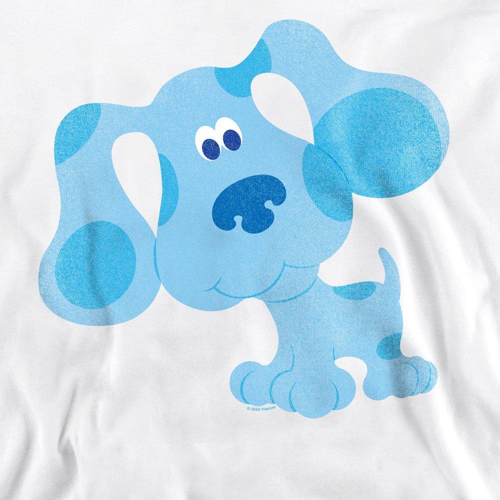 White - Nickelodeon - Blues Clues Blue Hug Crew Sweatshirt White - 2