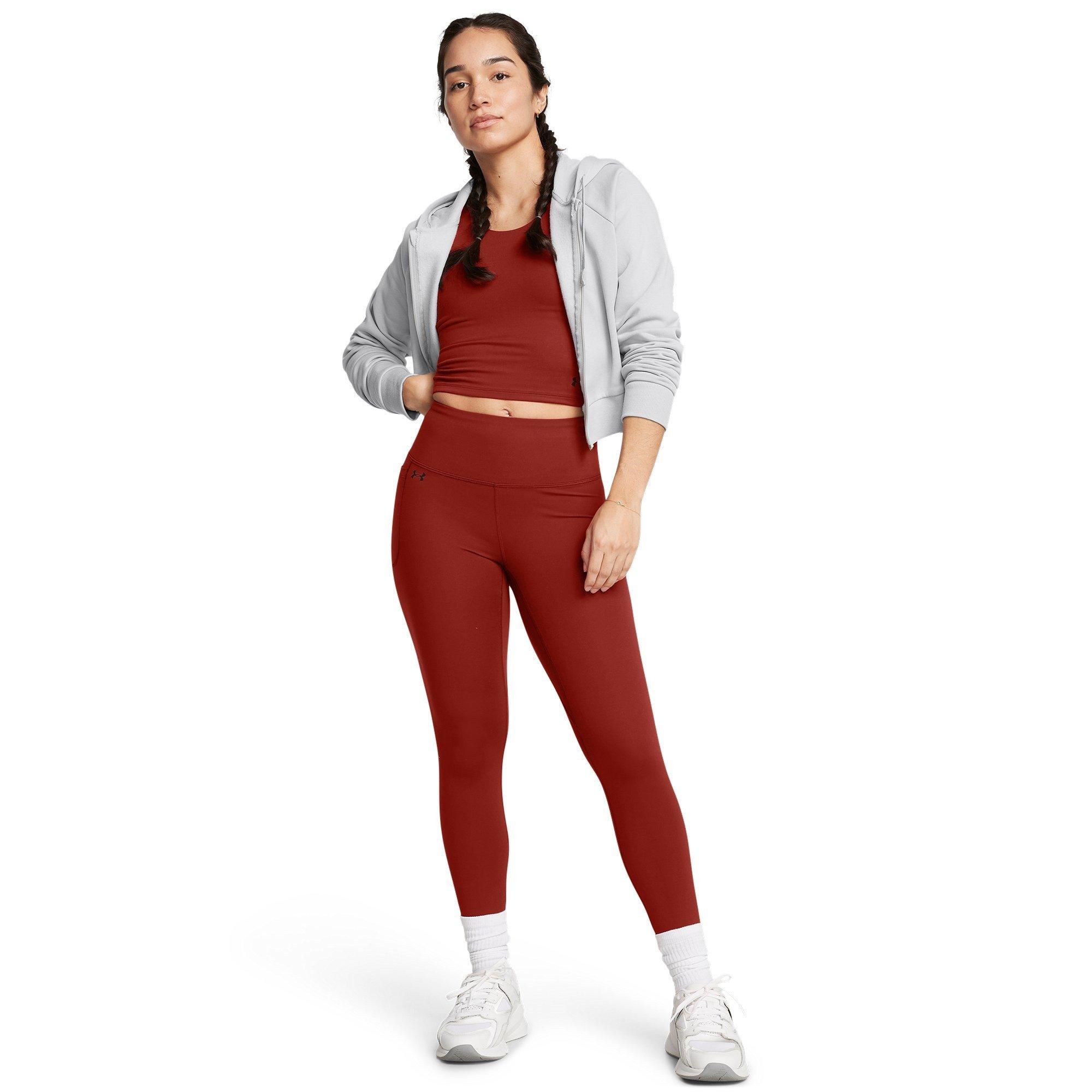 Earth Orgn/Blk - Under Armour - Women's Motion Performance Gym Legging - 4