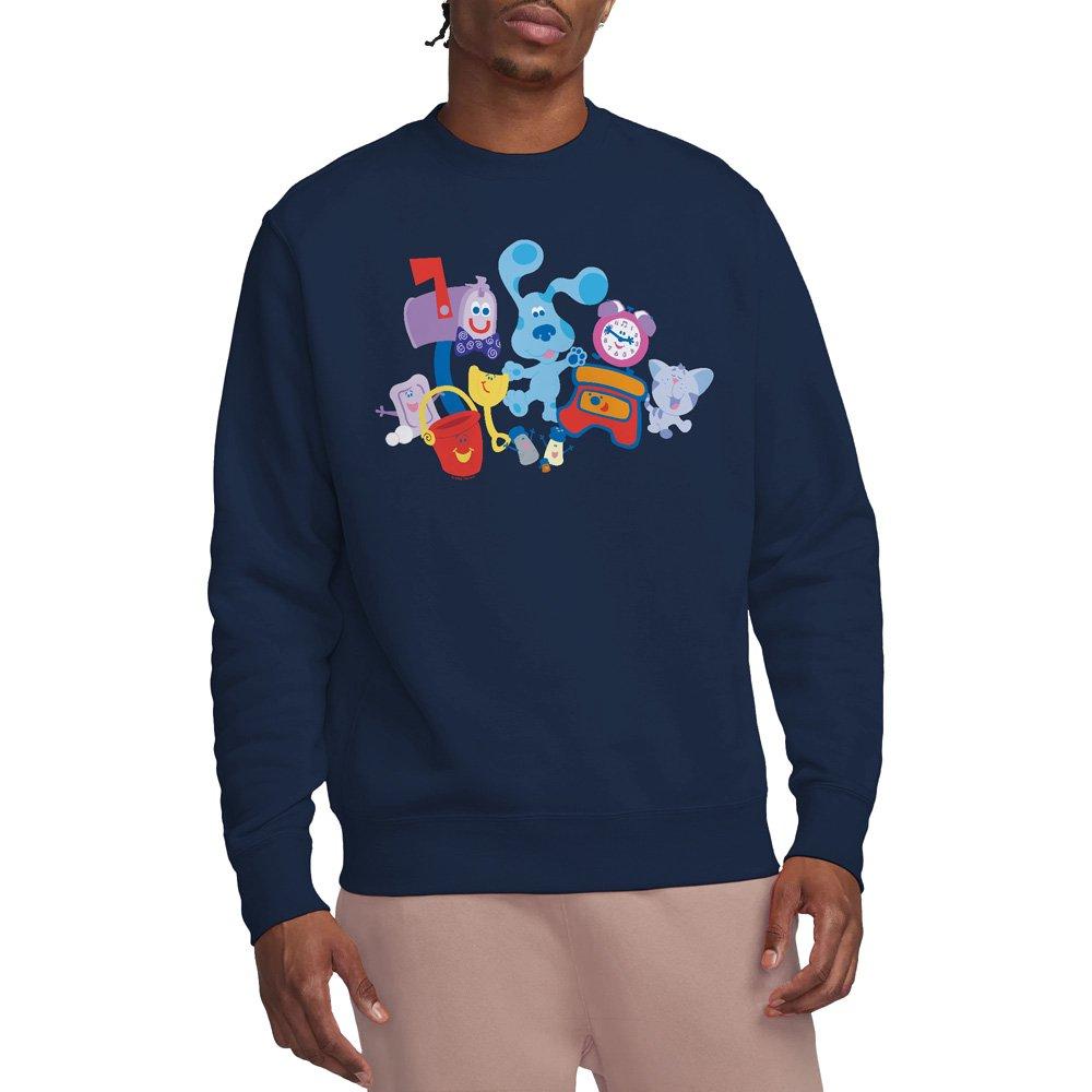 Navy - Nickelodeon - Blues Clues (Classic) Friend Party-Crew Sweatshirt - 1