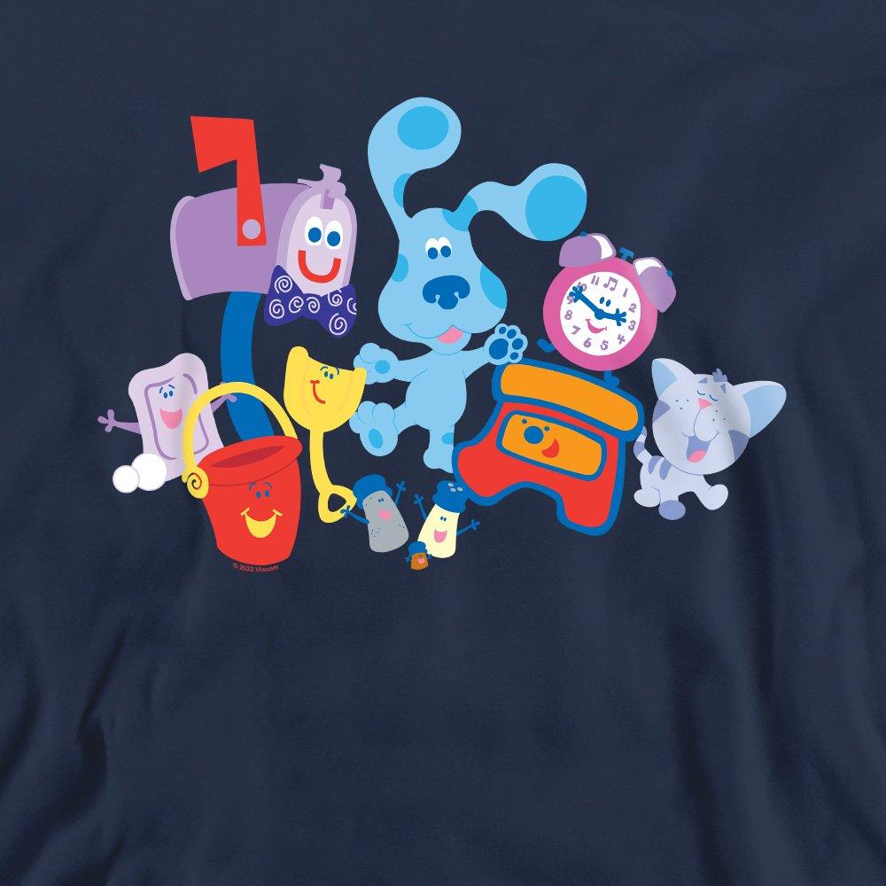 Navy - Nickelodeon - Blues Clues (Classic) Friend Party-Crew Sweatshirt - 2