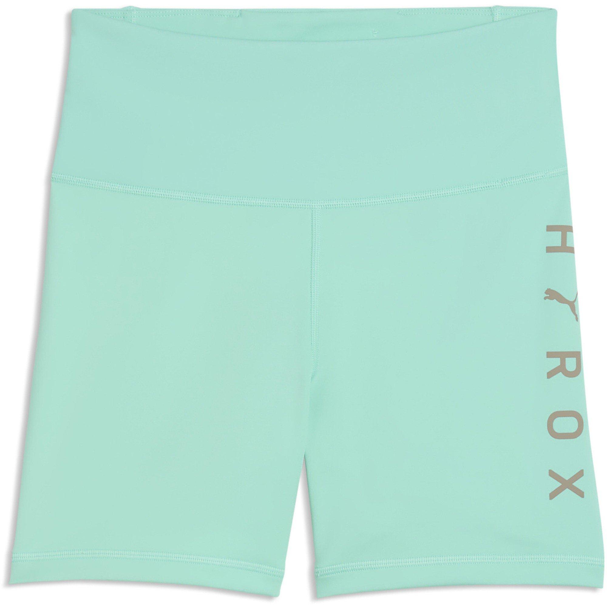 Puma Women's Hyrox Short Performance Tights - Intense Mint - 12 (M)
