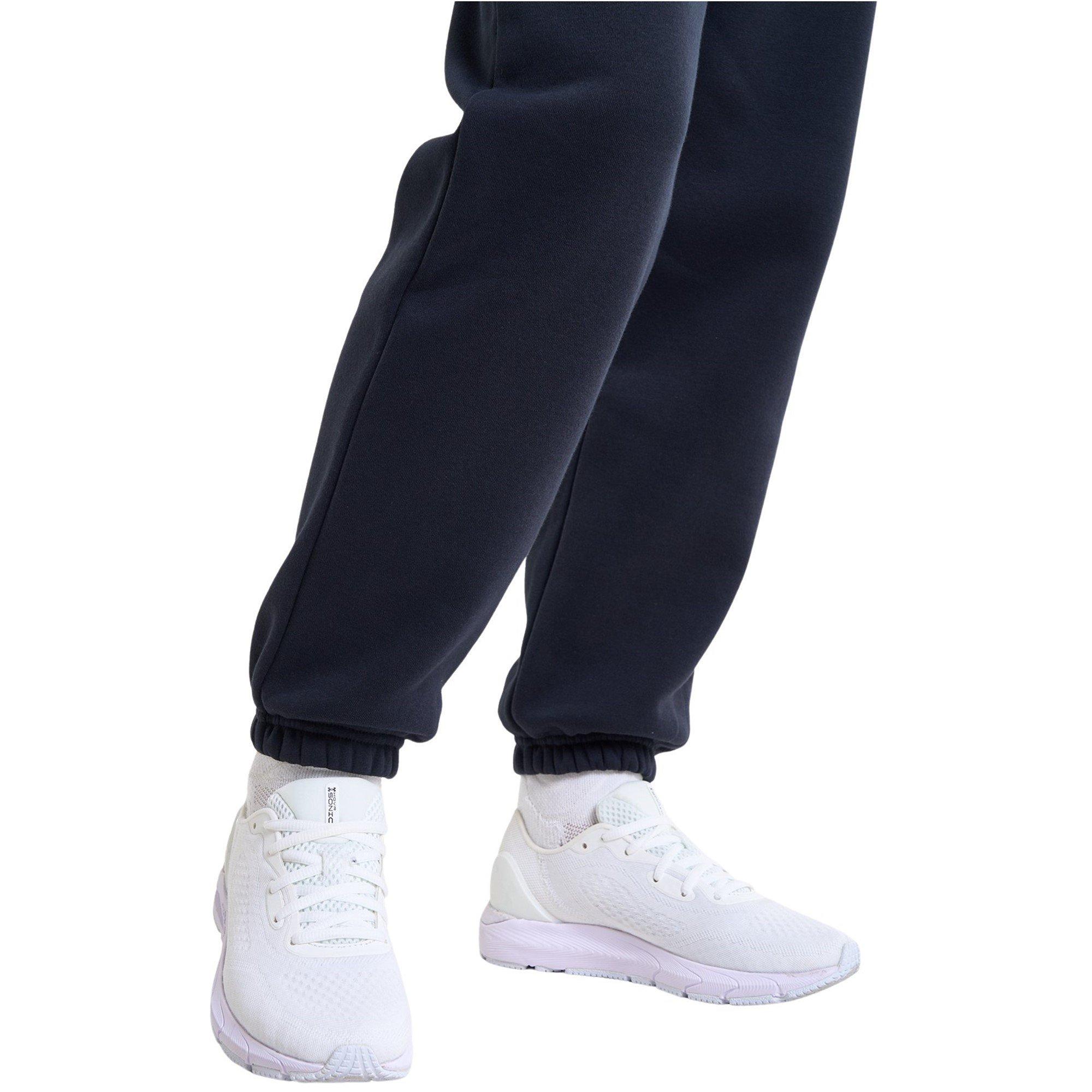 Black - Under Armour - Under Essential Jogging Pants Womens - 12