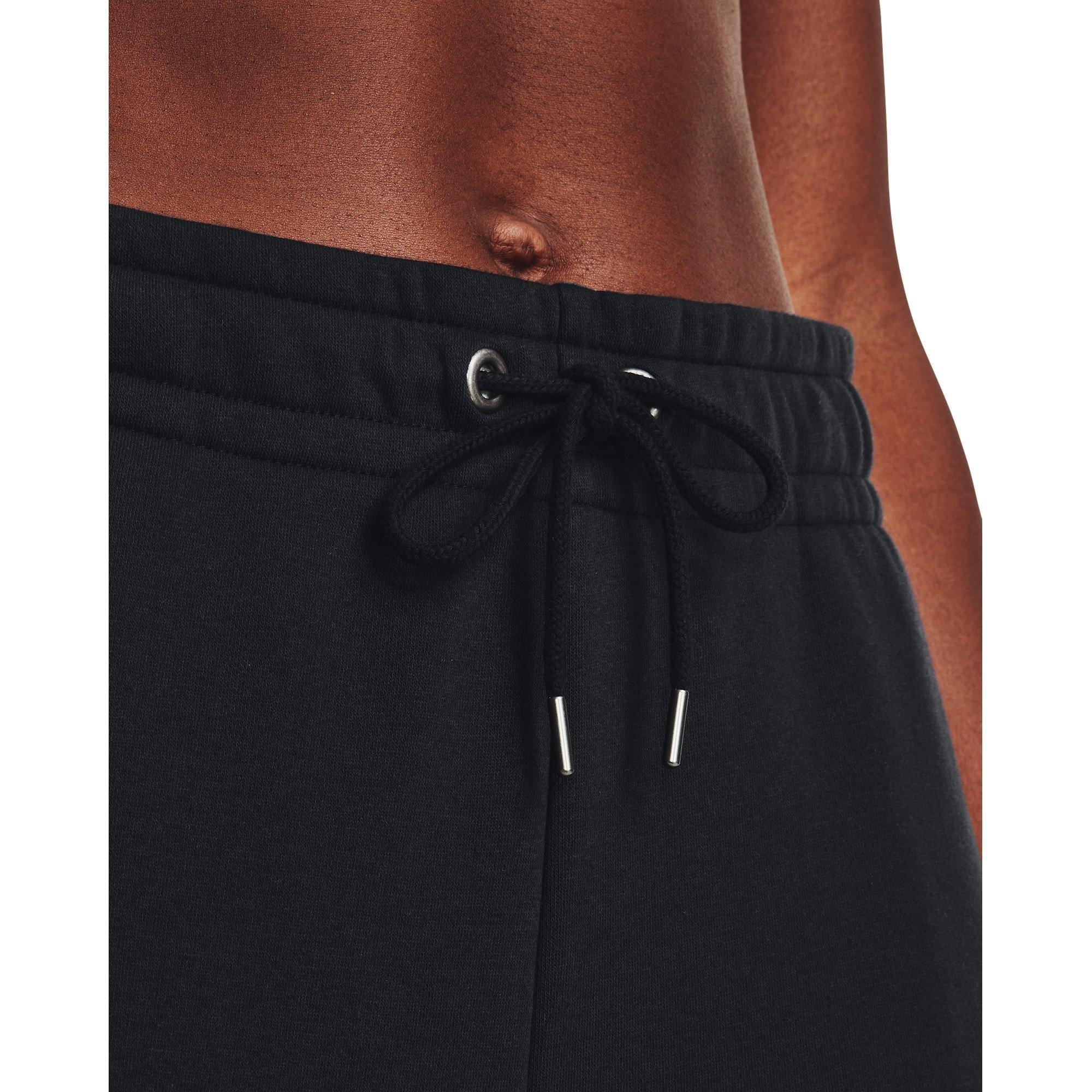 Black - Under Armour - Under Essential Jogging Pants Womens - 13