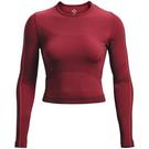 Rouge - Under Armour - UA RUSHâ„¢ Seamless Long Sleeve Sports Top - 1