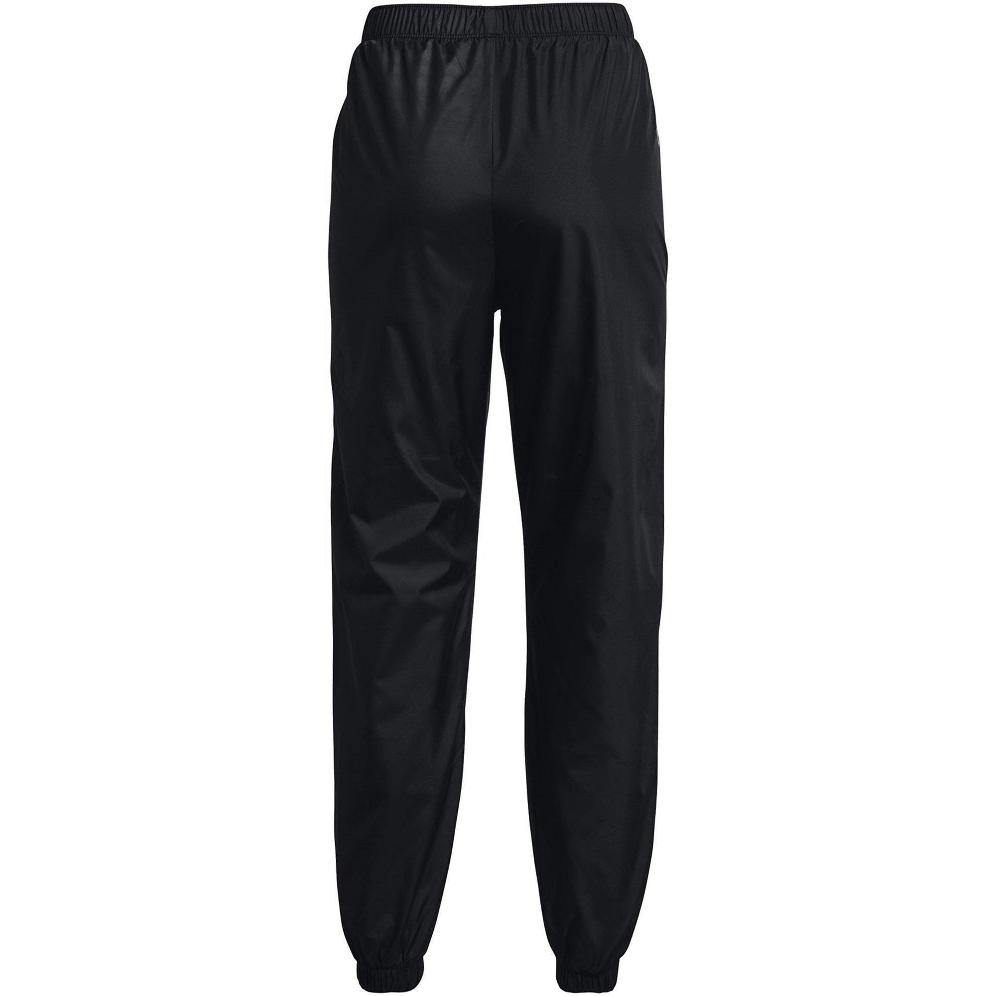 Zwart/Wit - Under Armour - Rush Woven Pants Womens - 8