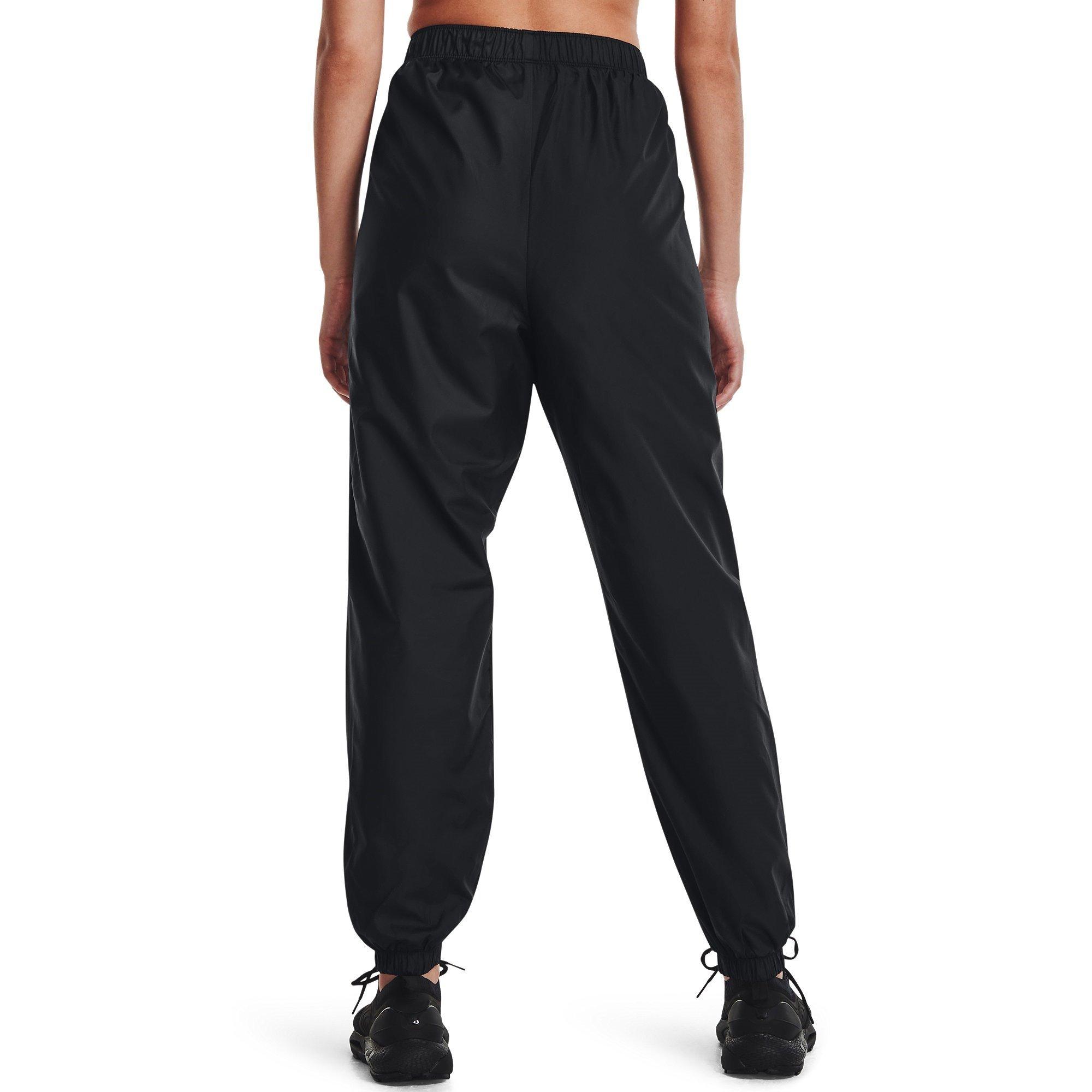 Zwart/Wit - Under Armour - Rush Woven Pants Womens - 3