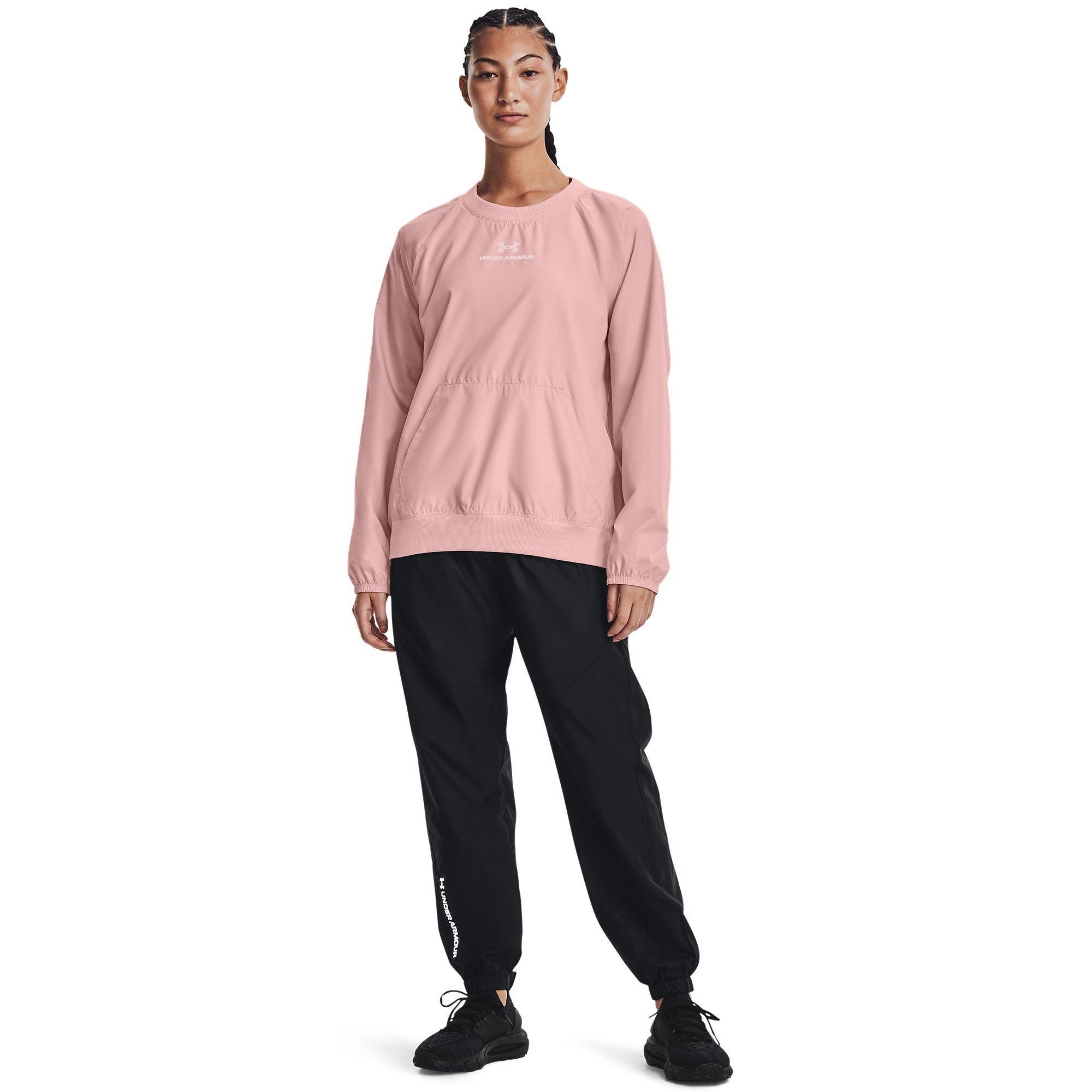 Zwart/Wit - Under Armour - Rush Woven Pants Womens - 4