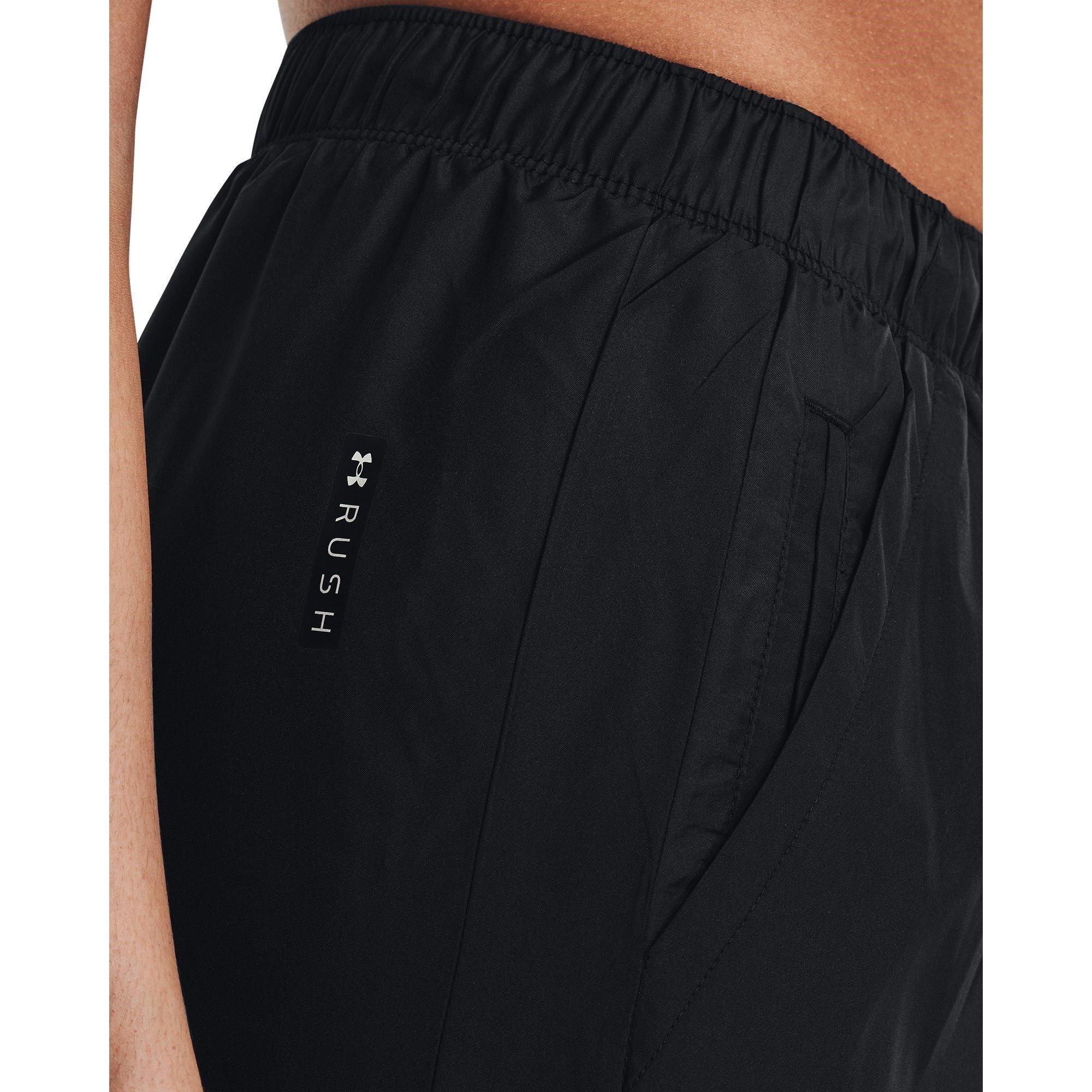 Zwart/Wit - Under Armour - Rush Woven Pants Womens - 6