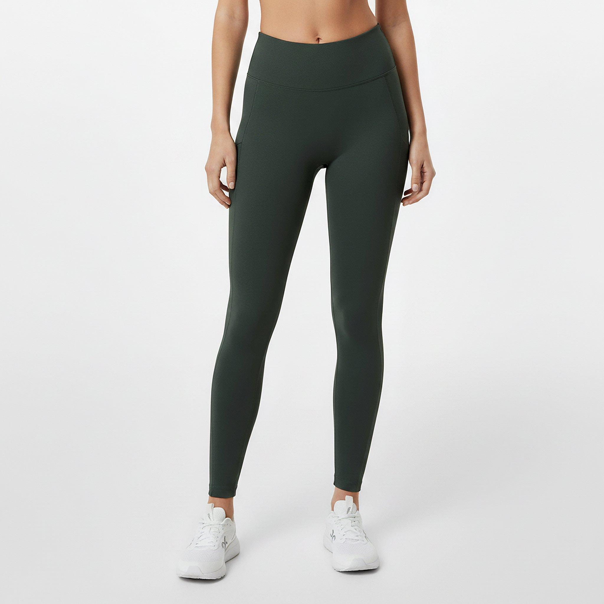 Khaki - USA Pro - USAPro Performance Gym Legging - 3