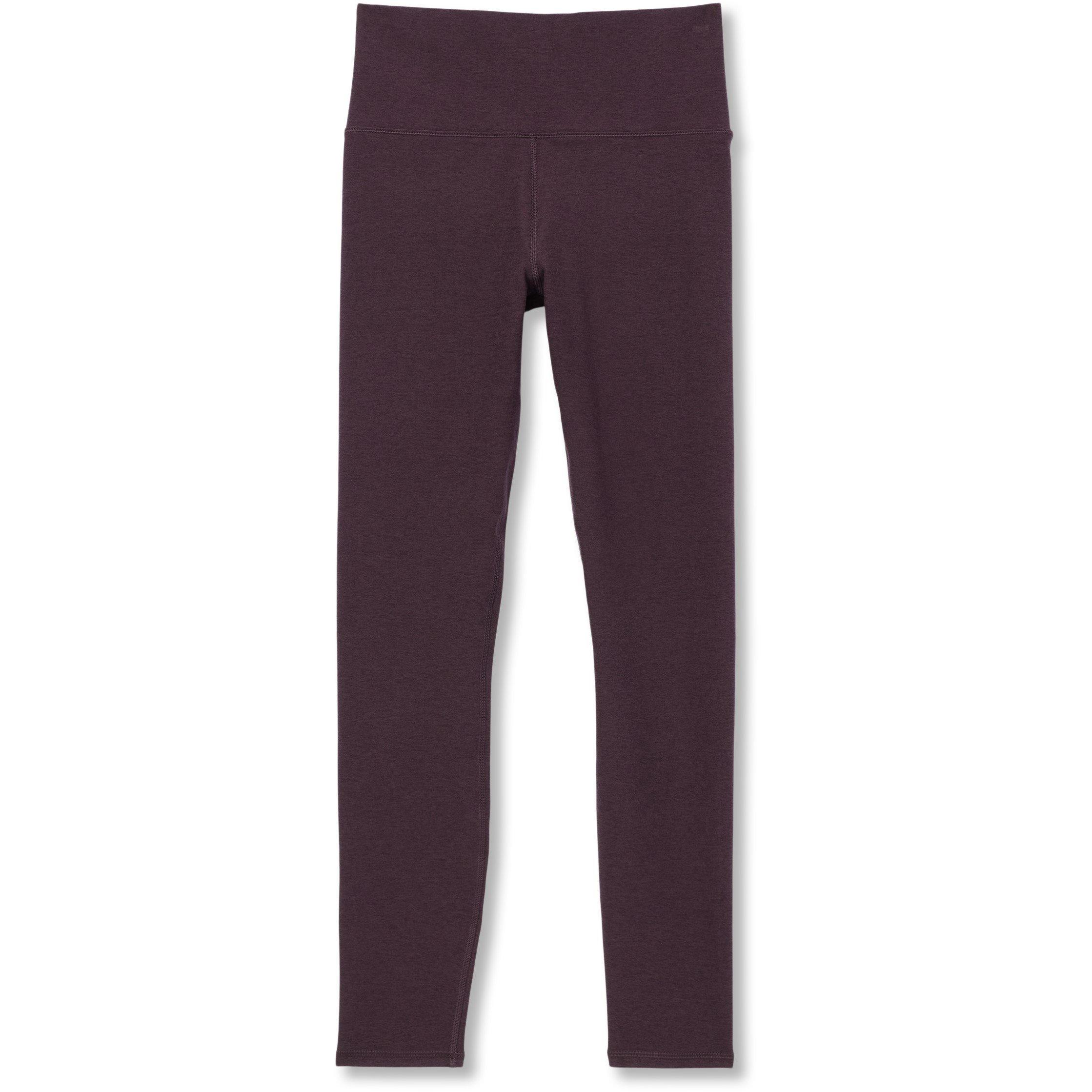 Raisin Heather - Vuori - Women's Elevation Performance Gym Leggings