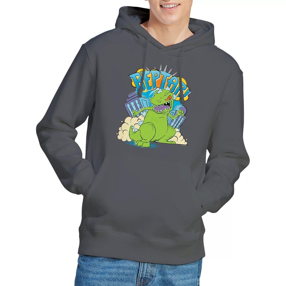 Charcoal - Nickelodeon - Rugrats Reptar Stomp Hoddie Charcoal - 1