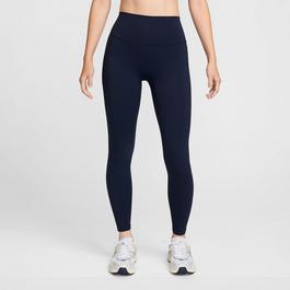 Nike One Seamless Front Womens Performance High Waisted Full Length Leggings