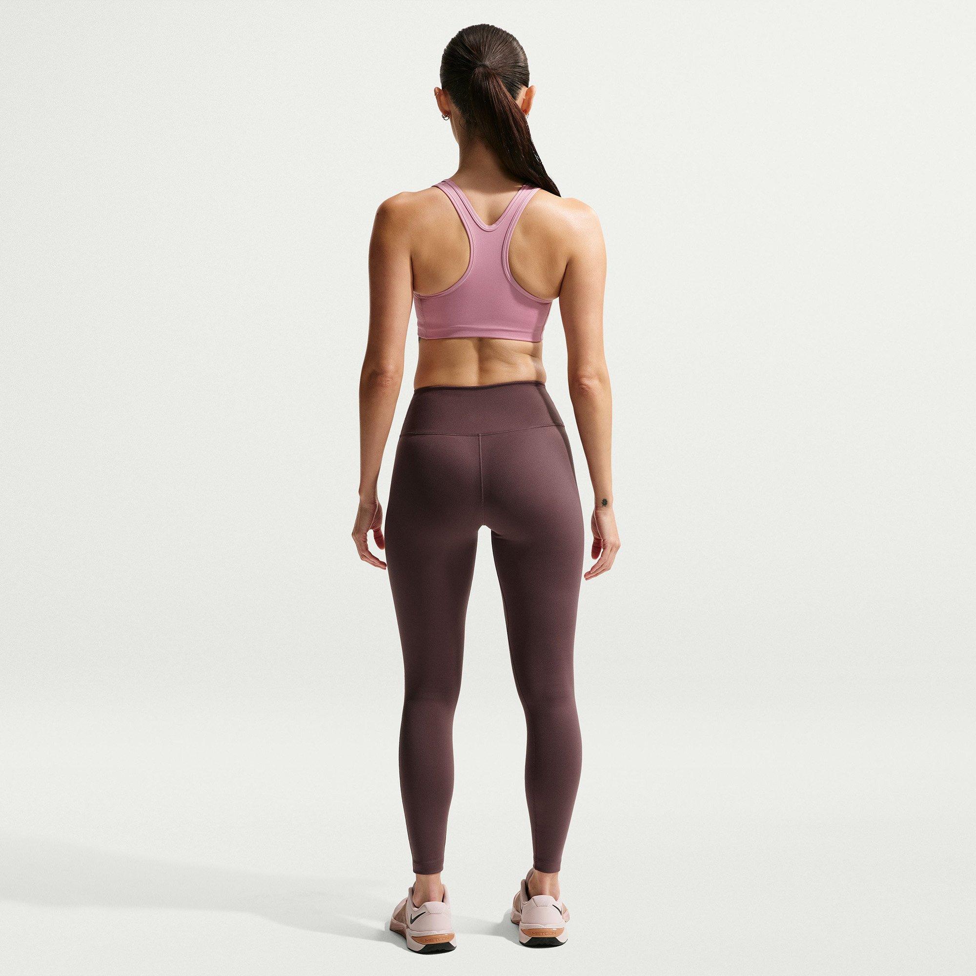 Tattoo White - Nike - One Seamless Front Womens Performance High Waisted Full Length Leggings - 5