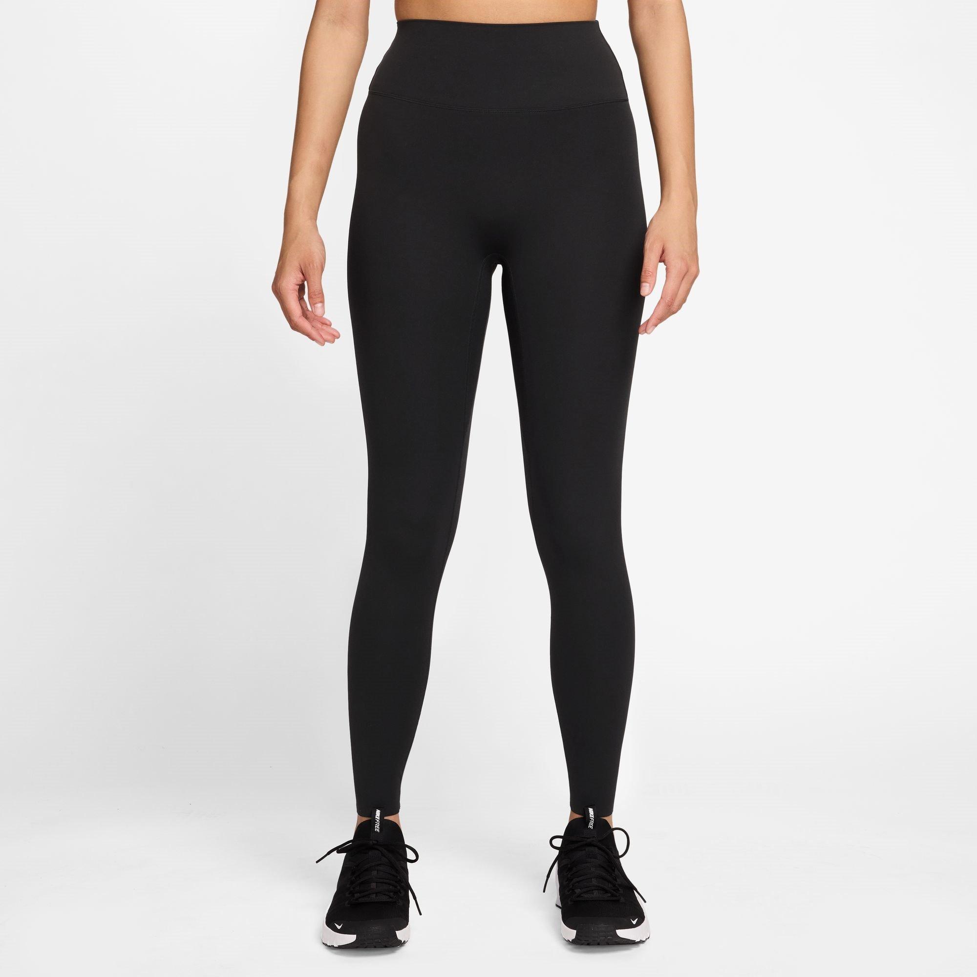 Zwart/Zwart - Nike - Dri-FIT Zenvy Women's Gentle-Support High-Waisted 7/8 Leggings - 1
