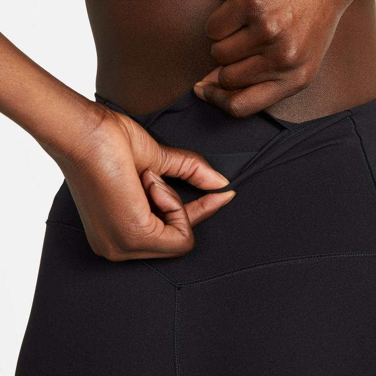 Noir/Noir - Nike - Calvin Klein Jeans Felpa con collo alto nera con logo sul davanti - 7